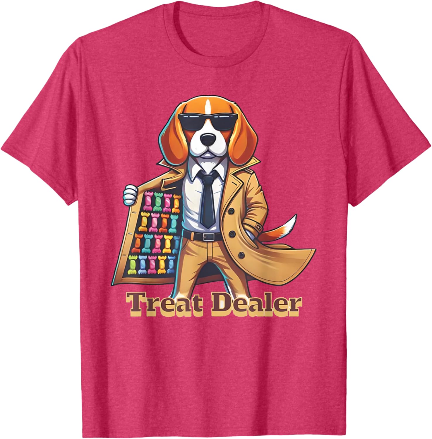 Funny Beagle Lover T-Shirt for Dog Treat Dealers - Perfect Gift for Dog Owners - 24