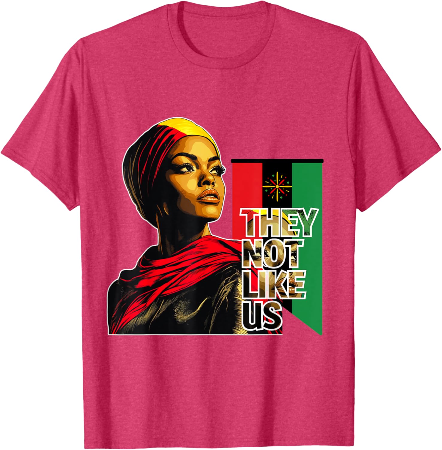 They Not Like Us Black History Month T-Shirt for Black Women - 19