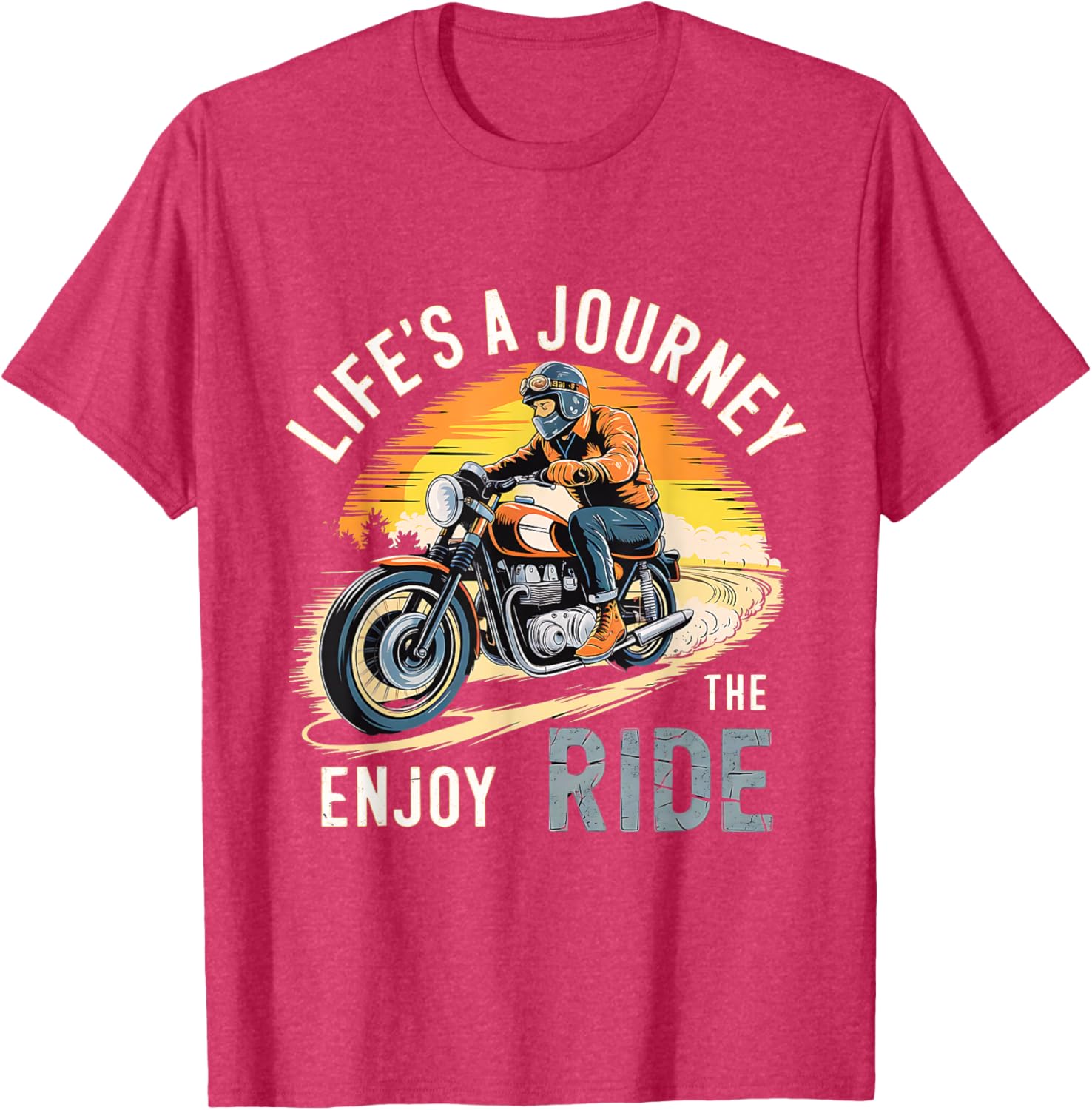 Biker Life Journey Enjoy The Ride T-Shirt for Men, Women, and Kids - 7