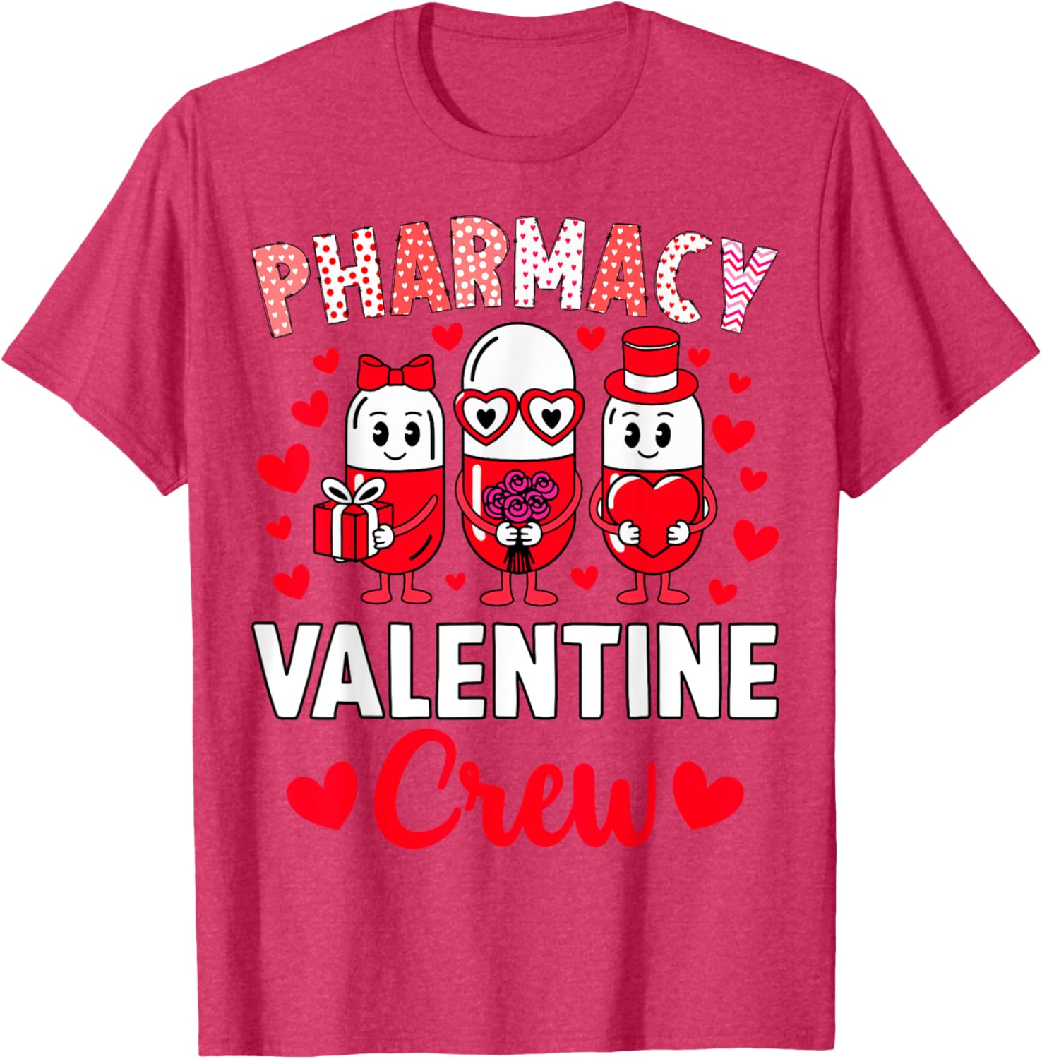 Valentine Pharmacy Tech T-Shirt Perfect Gift for Pharmacy Lovers - 17