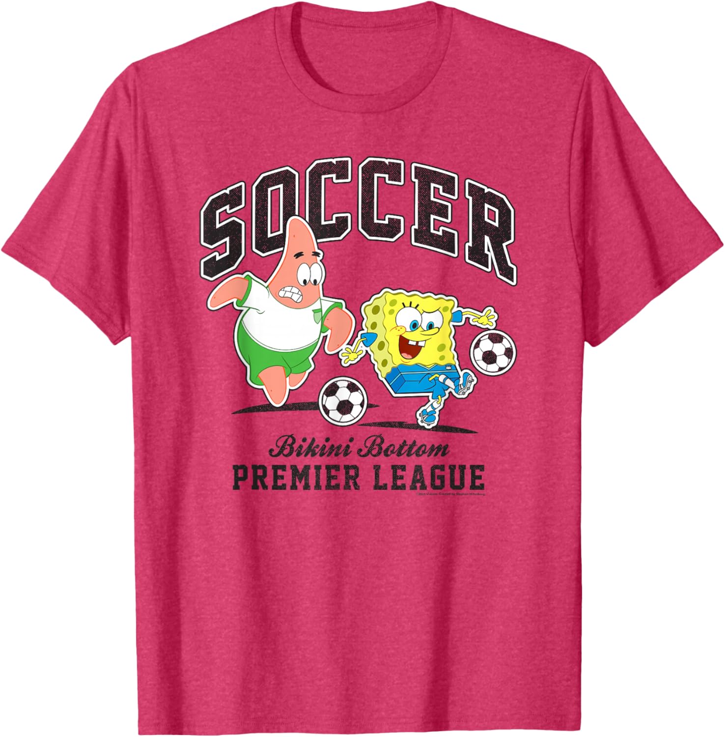 SpongeBob SquarePants Soccer T-Shirt for Bikini Bottom Fans - 1