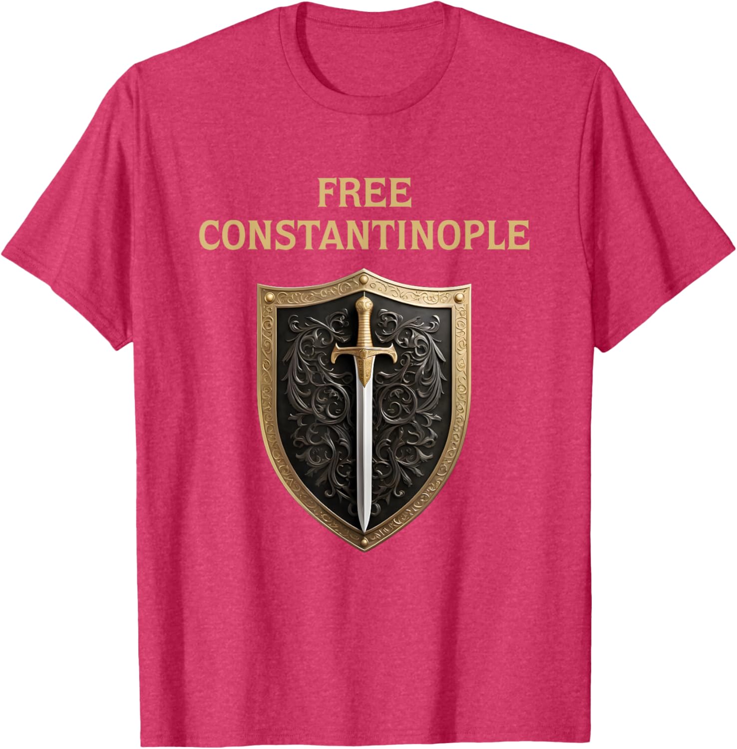 Free Constantinople T-Shirt Celebrating Eastern Roman History and Culture - 19