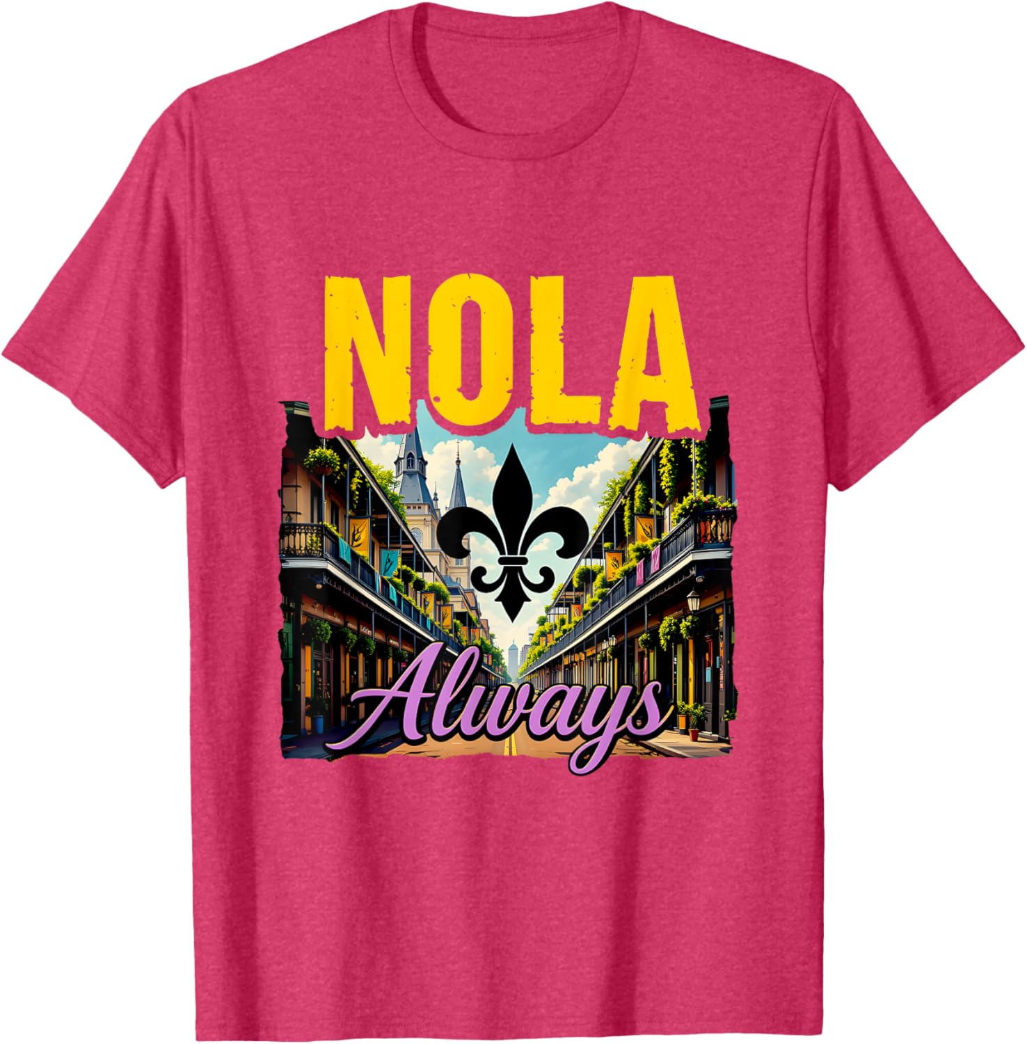 NOLA Never Forget New Orleans Support T-Shirt for Proud Locals - 7