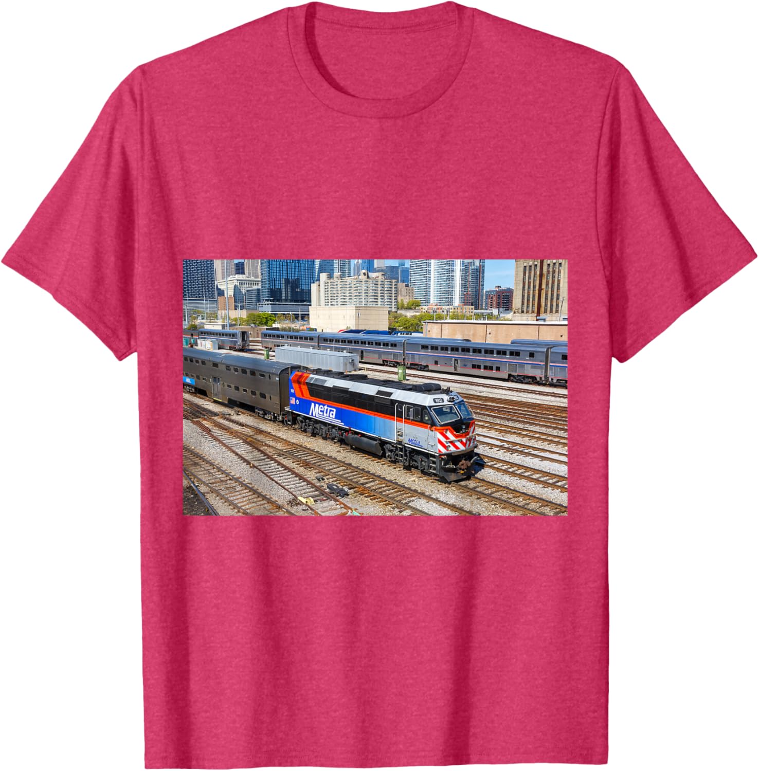 Metra 192 At Union Station T-Shirt Perfect for Commuters and Fans - 24