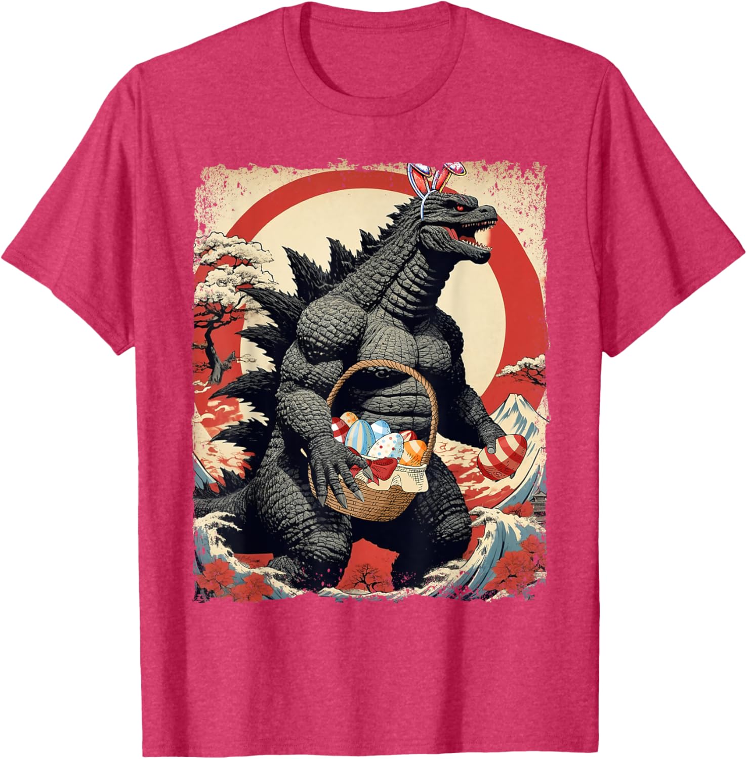 Kaiju Easter Vintage Shirt for Kids featuring Monster Eggs T-Shirt - 23