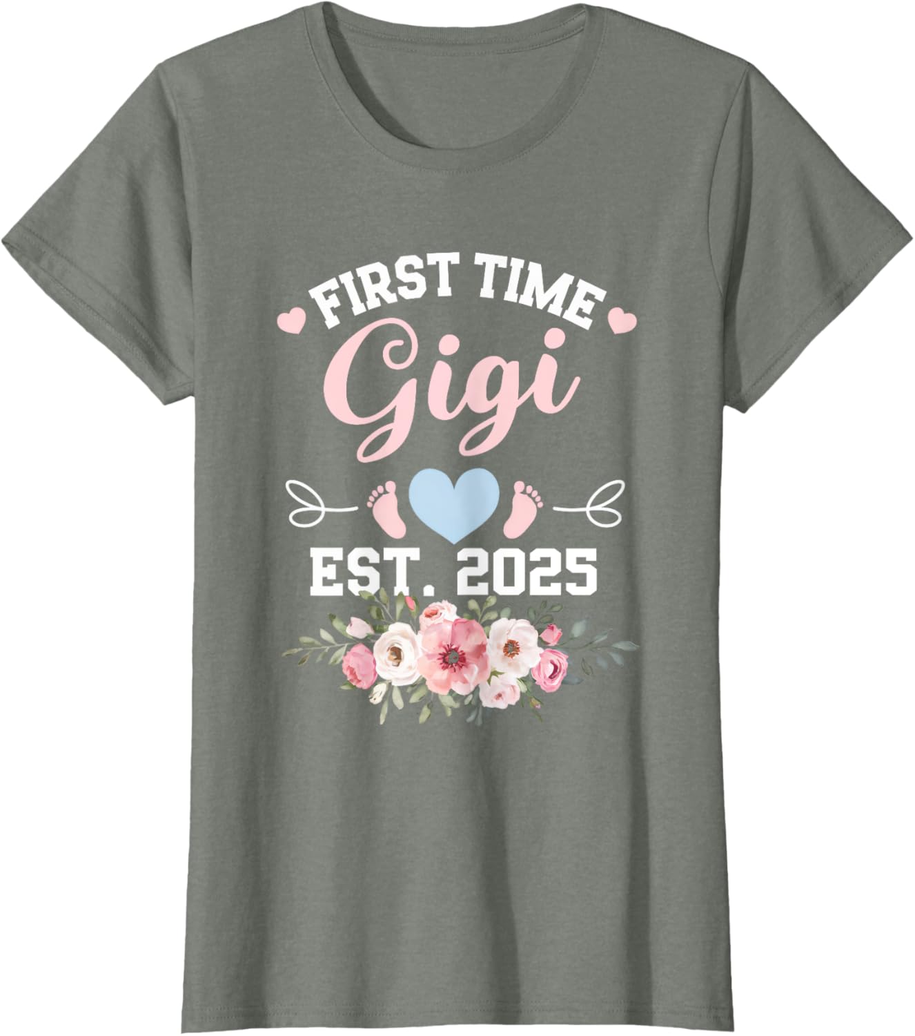 Gigi 2025 Mother's Day T-Shirt for New Moms - Cute Pregnancy Apparel - 17
