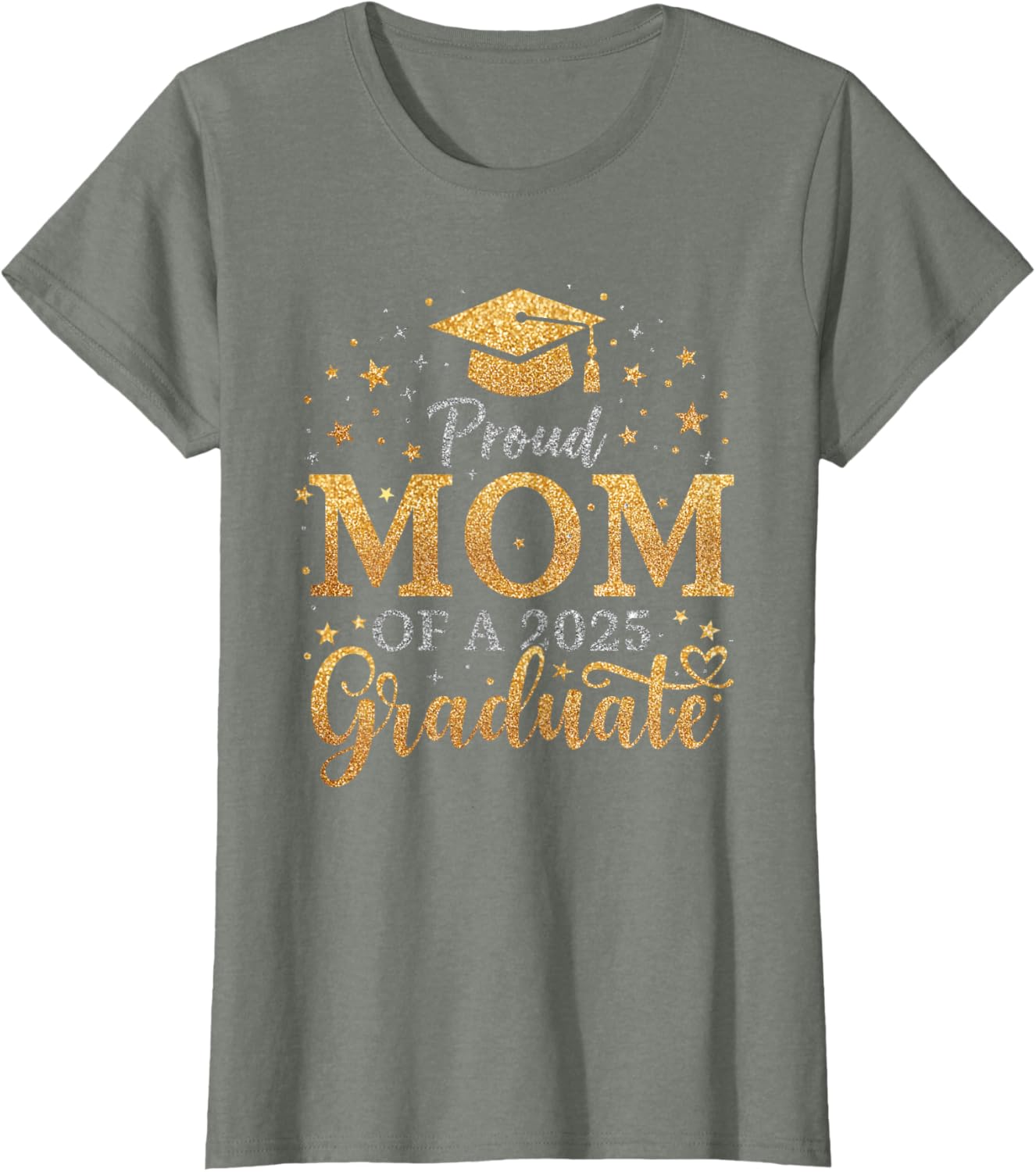 Funny Senior Mom of Class of 2025 Graduate T-Shirt for Proud Moms - 14
