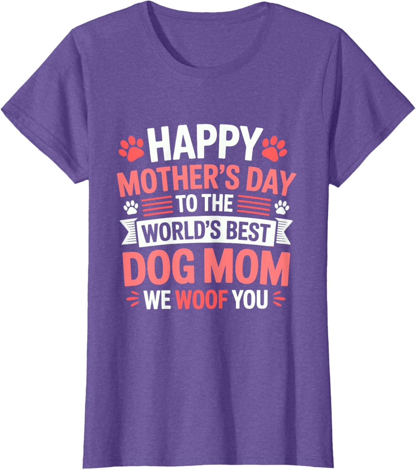 Happy Mother's Day Best Dog Mom T-Shirt for Dog Lovers and Pet Moms - 2
