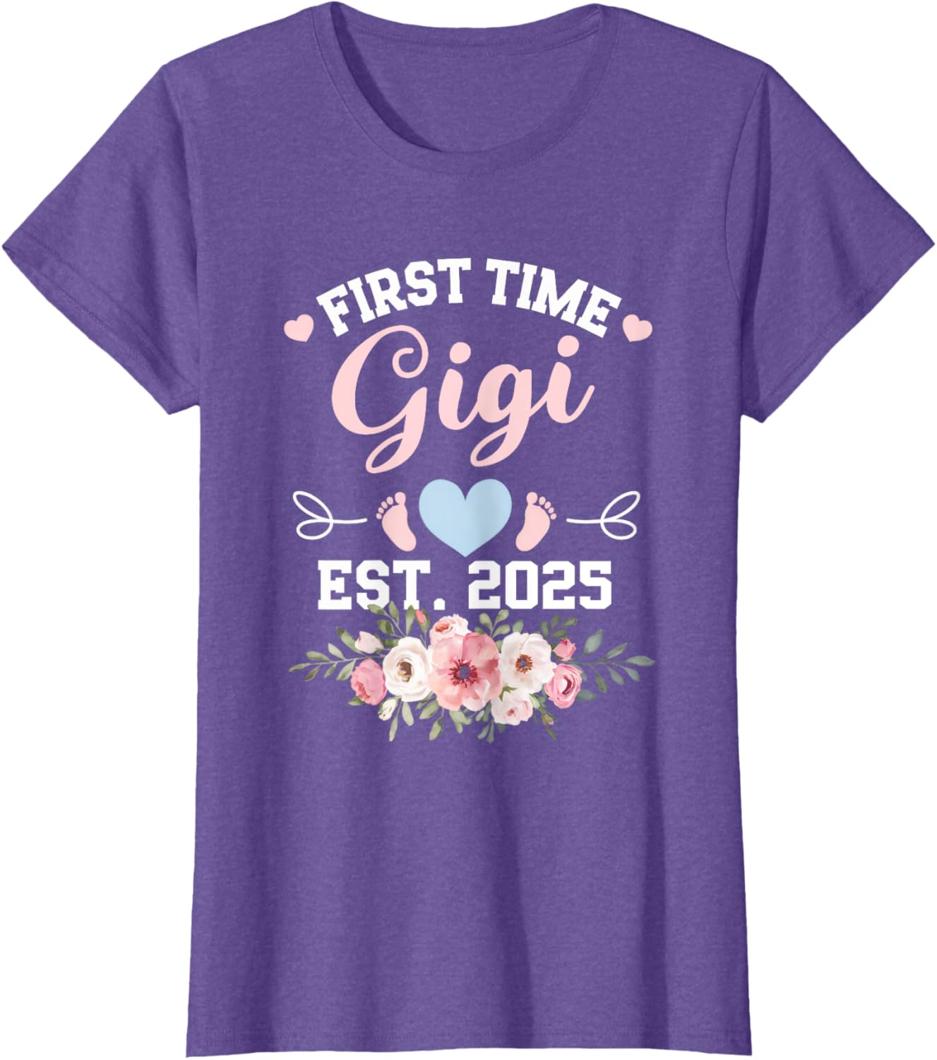 Gigi 2025 Mother's Day T-Shirt for New Moms - Cute Pregnancy Apparel - 3