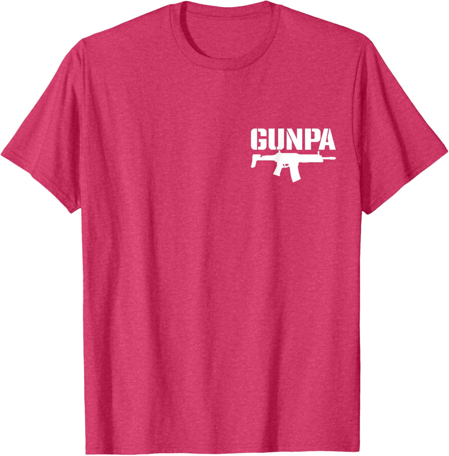 Funny Gun Grandpa T-Shirt for Father's Day Gift - Cool Gunpa Apparel - 11