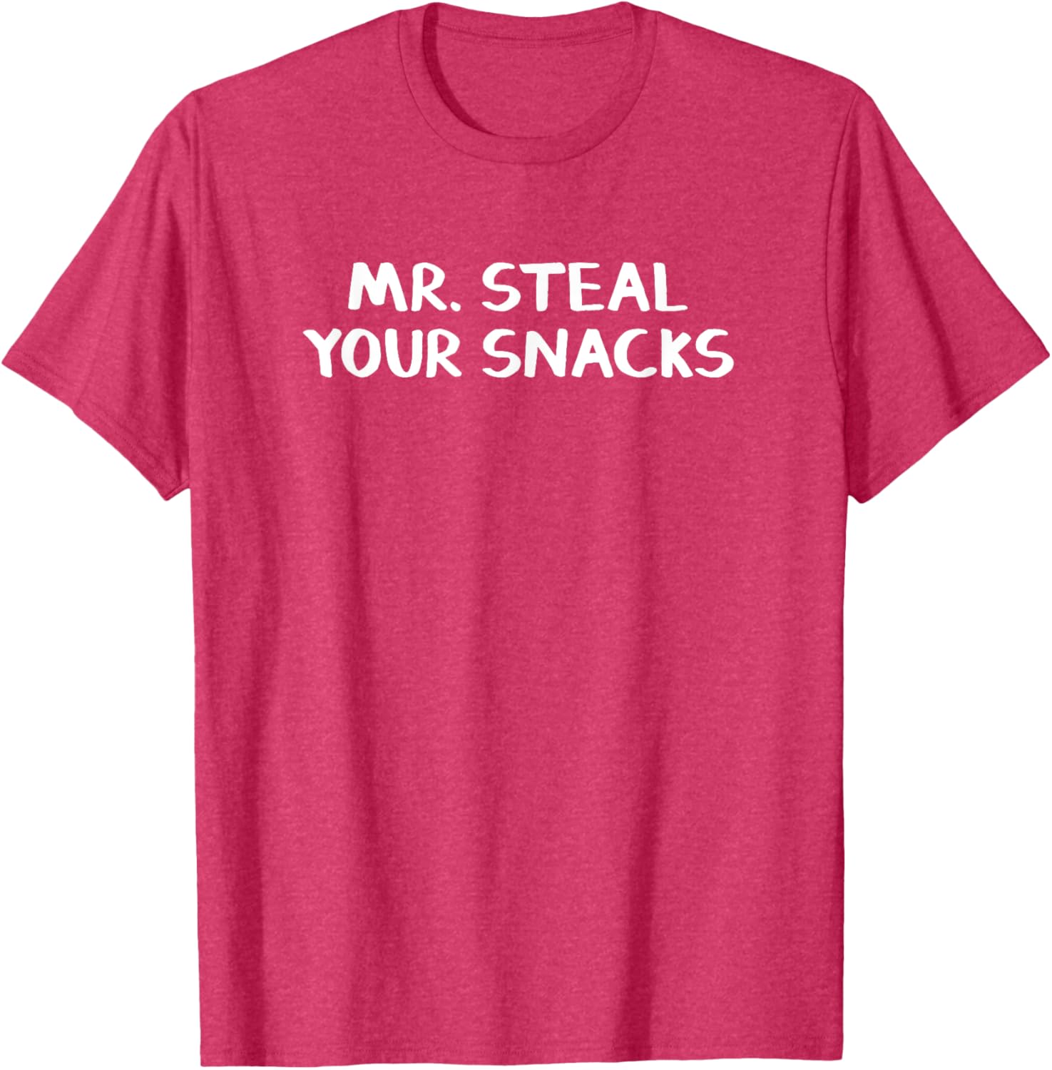 Mr Steal Your Snacks T-Shirt Fun Graphic Tee for Snack Lovers - 9