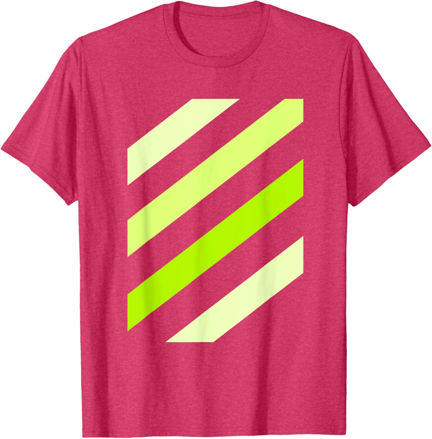 Stylish Green Stripe Graphic T-Shirt for Trendy Casual Wear - 12