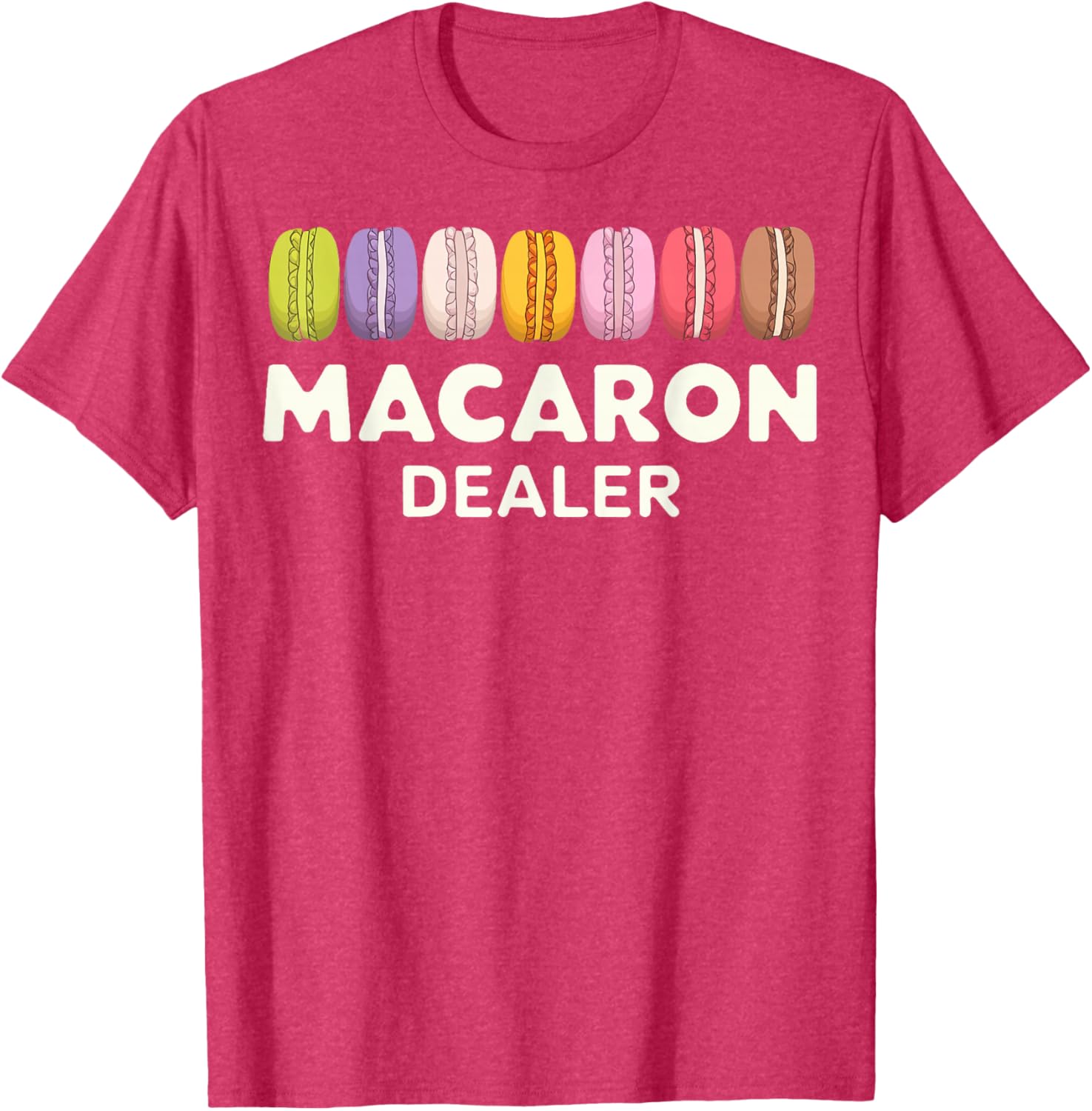 Fun Macaron Dealer T-Shirt for Food Lovers - Stylish Clothing Gift - 5