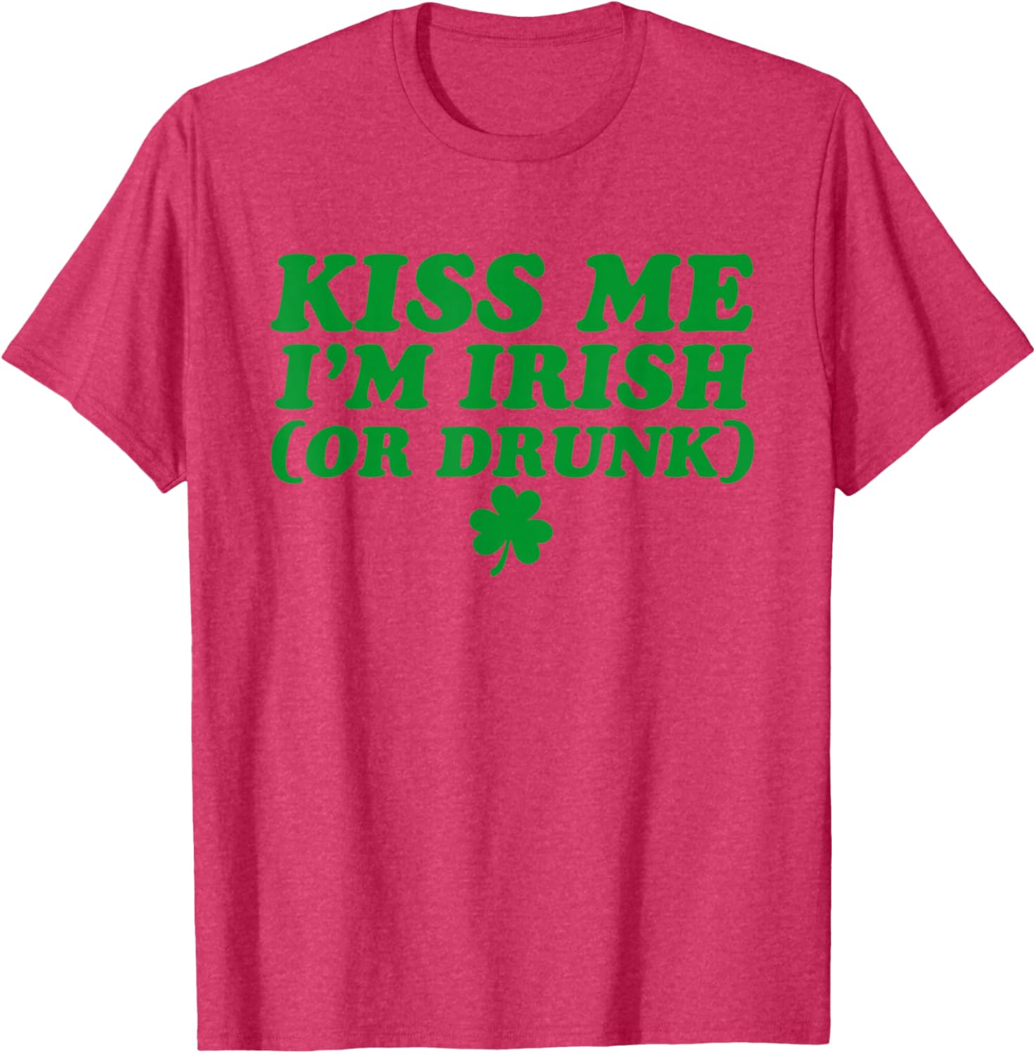 Funny Kiss Me I'm Irish Drinking Beer T-Shirt for St. Patrick's Day - 11