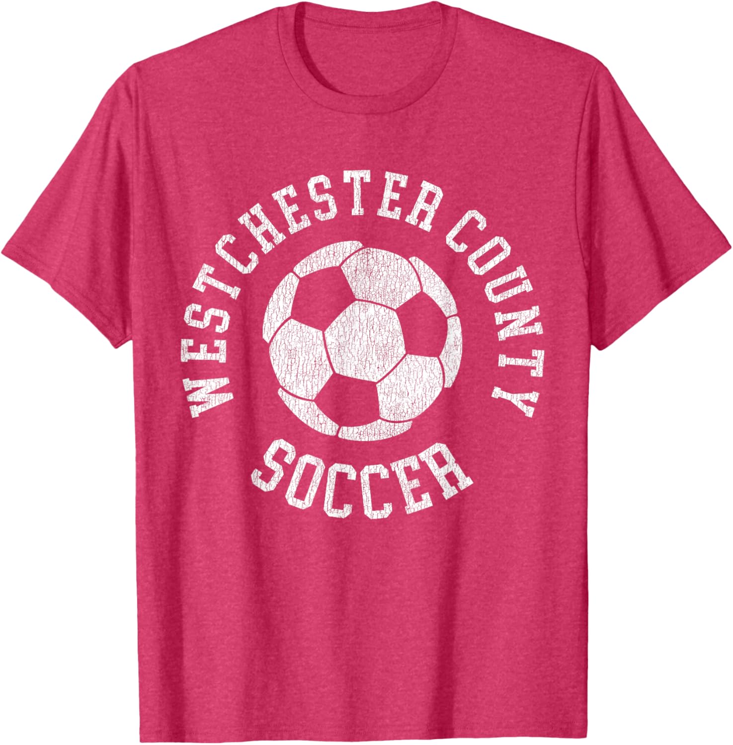 Westchester County Retro Distressed 90's Vintage Soccer T-Shirt - 21