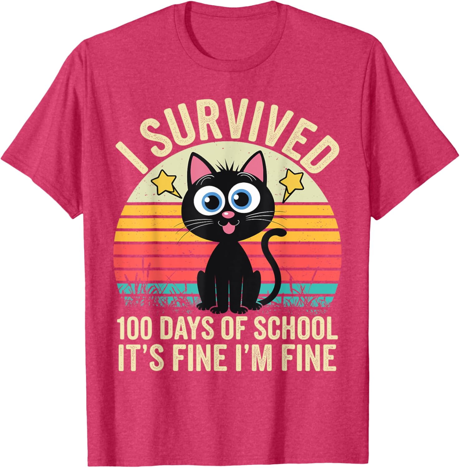 I Survived 100 Days of School T-Shirt for Kids - Fun and Stylish! - 10