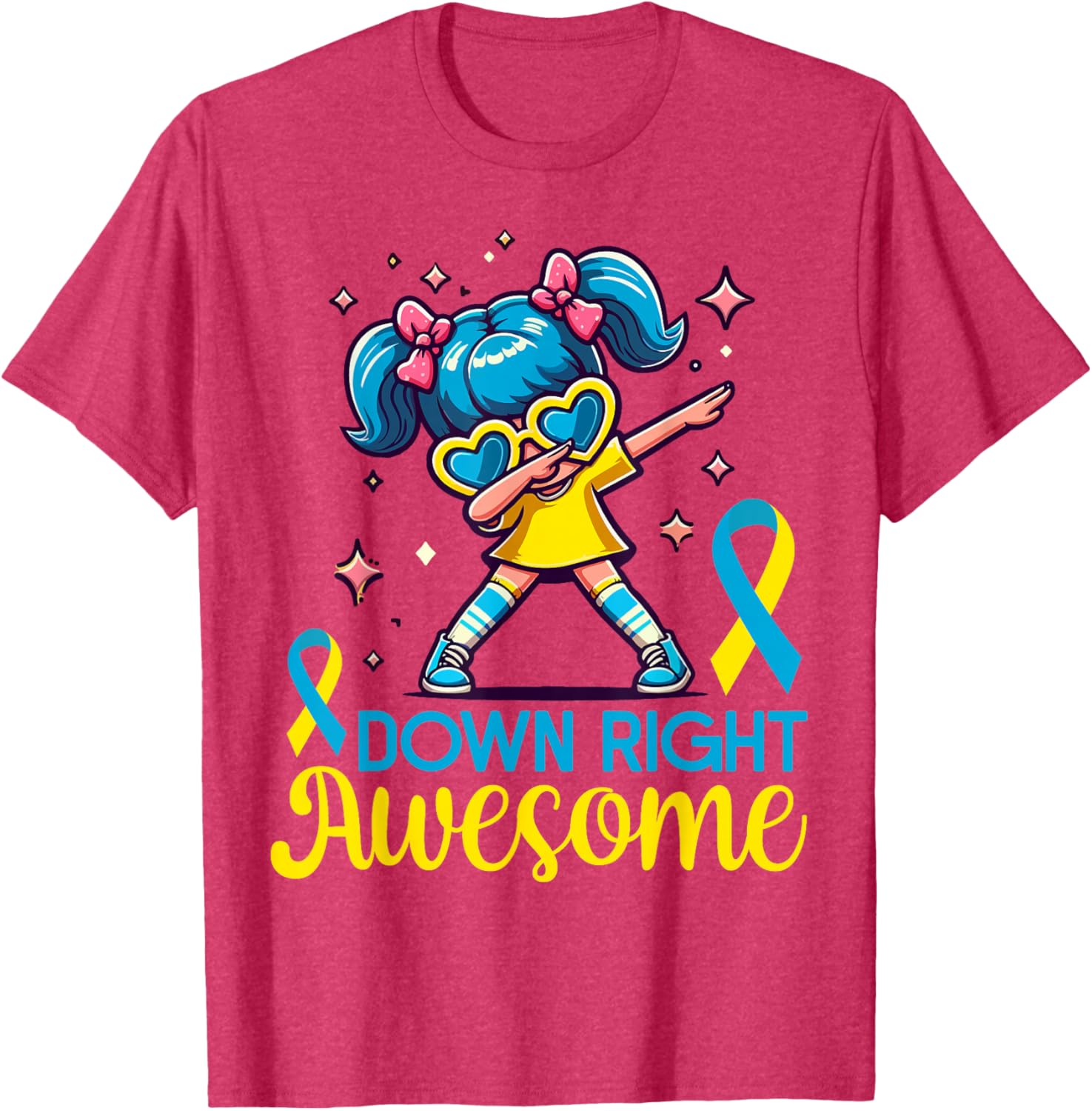 Down Syndrome Awareness Day Awesome Girls Women's T-Shirt for Support - 21
