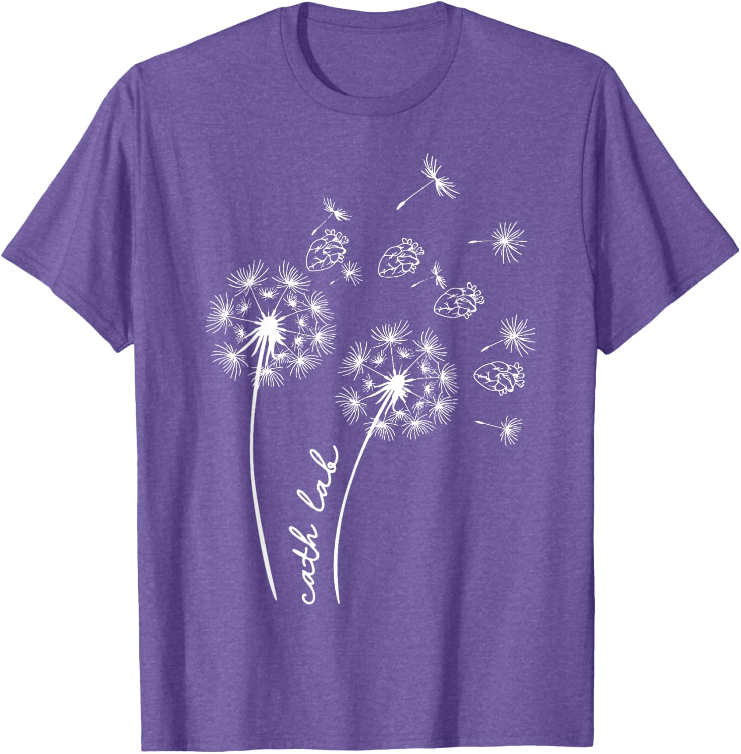 Dandelion Cardiac Nurse T-Shirt for CVICU Cardiologists & Nurses - 15