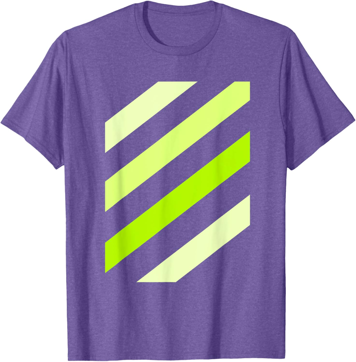 Stylish Green Stripe Graphic T-Shirt for Trendy Casual Wear - 13