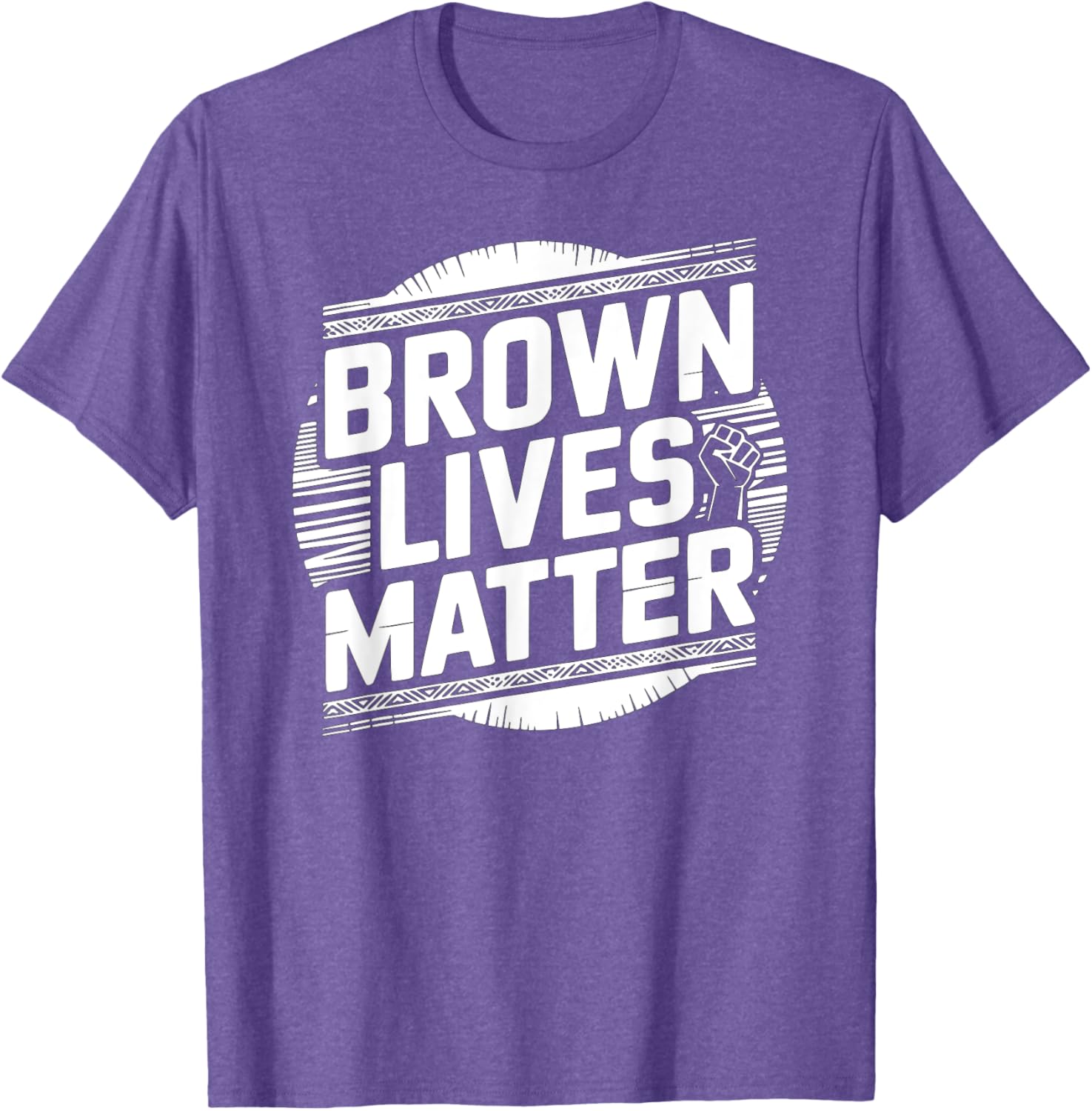 Brown Lives Matter Pro-Immigration Unity T-Shirt for Activism Support - 1