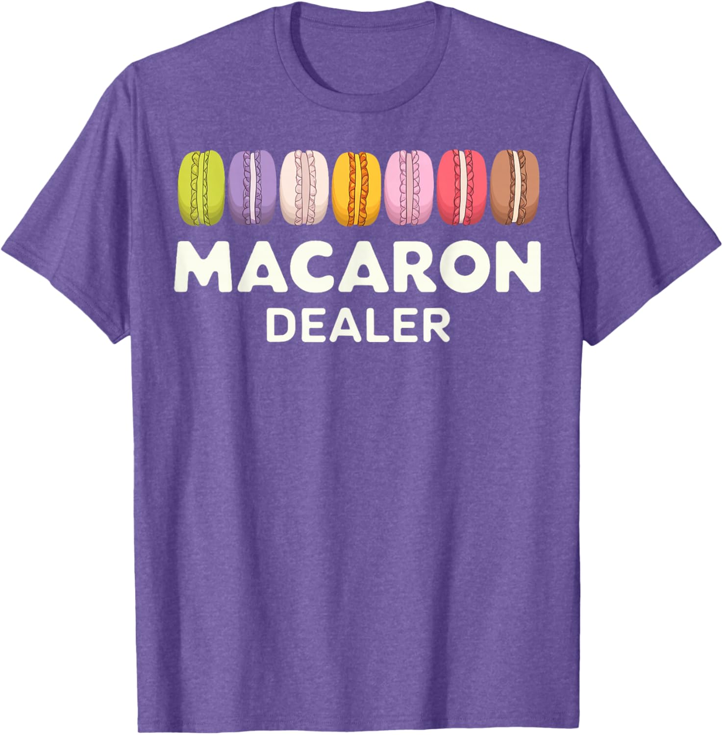 Fun Macaron Dealer T-Shirt for Food Lovers - Stylish Clothing Gift - 19