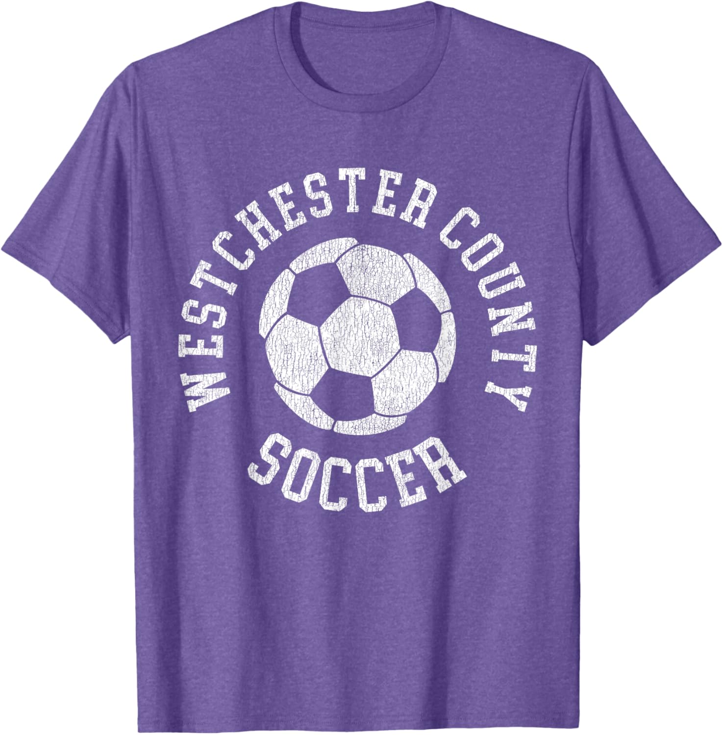 Westchester County Retro Distressed 90's Vintage Soccer T-Shirt - 20