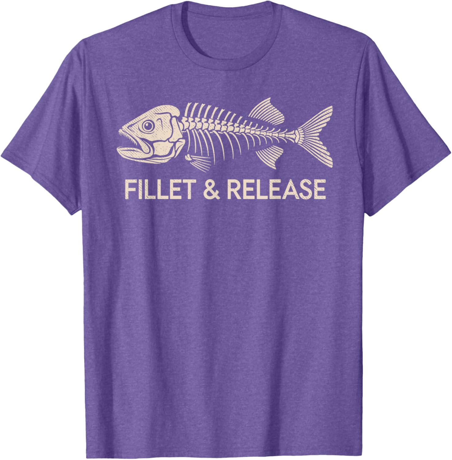 Funny Fishing T-Shirt for Anglers - Fillet and Release Humor Tee - 18