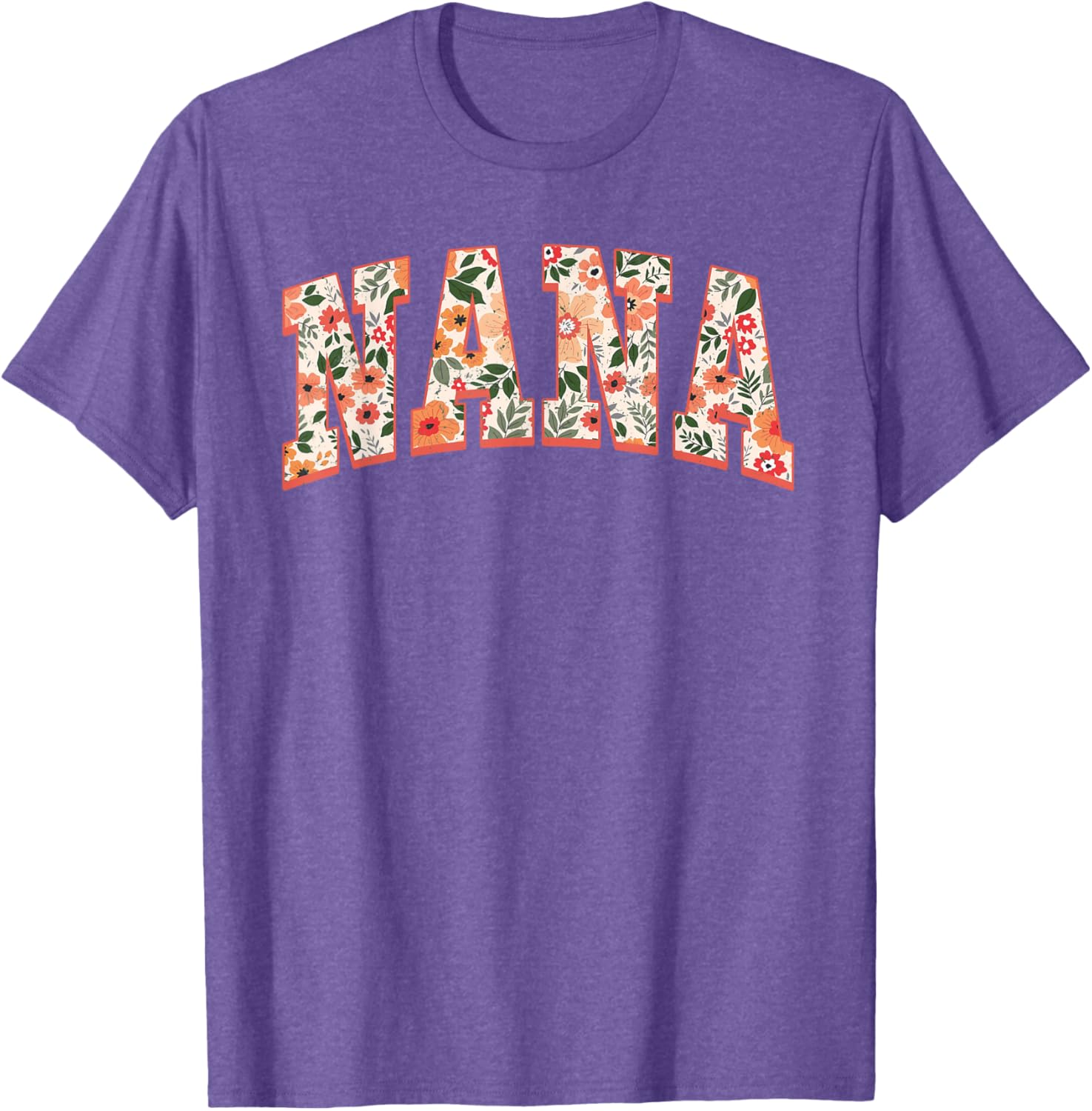 Funny Nana Wildflower Mama T-Shirt for Happy Mother's Day Gift - 14