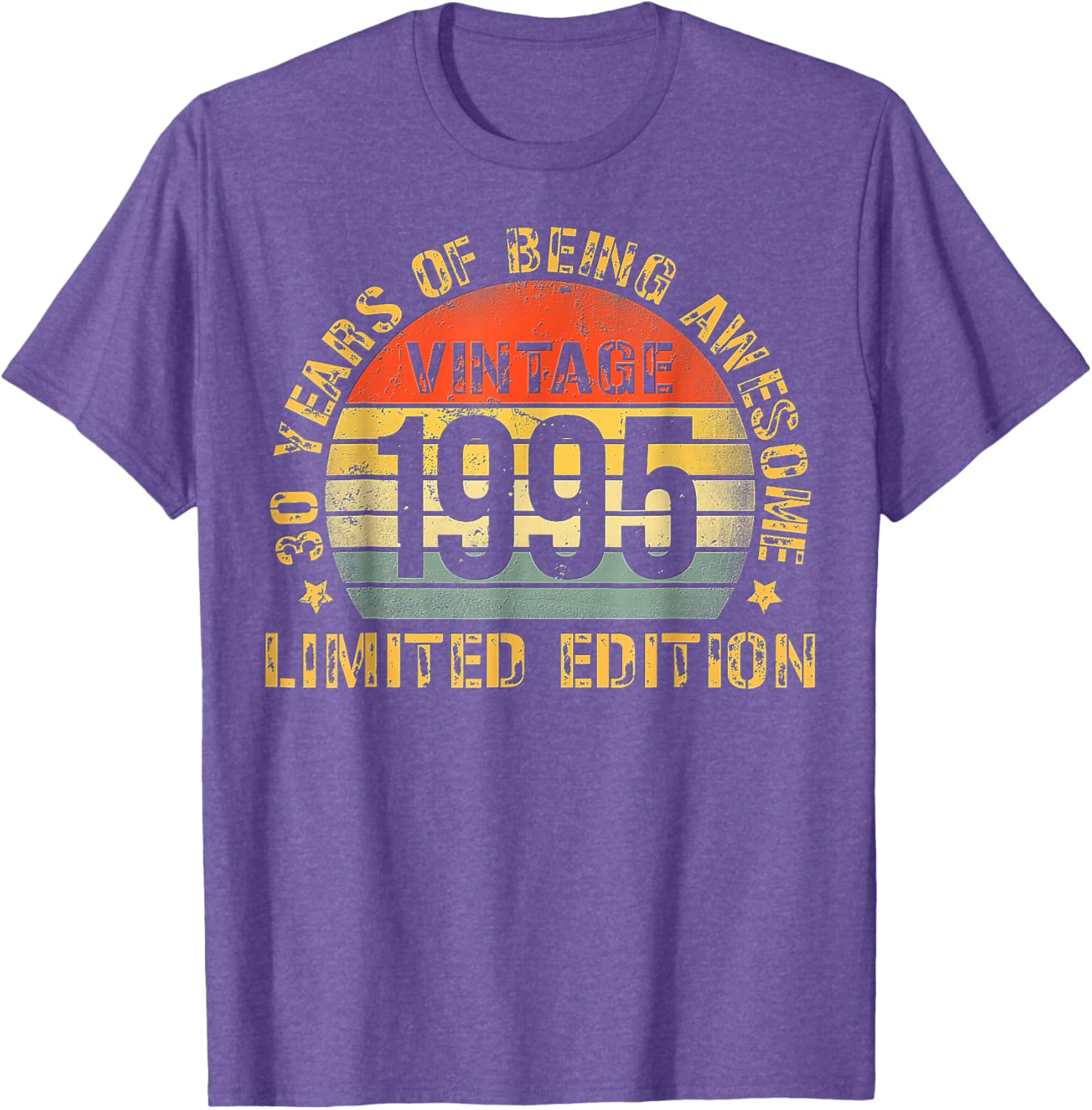 30th Birthday T-Shirt for Men Born in 1995 - Perfect Celebration Gift - 13