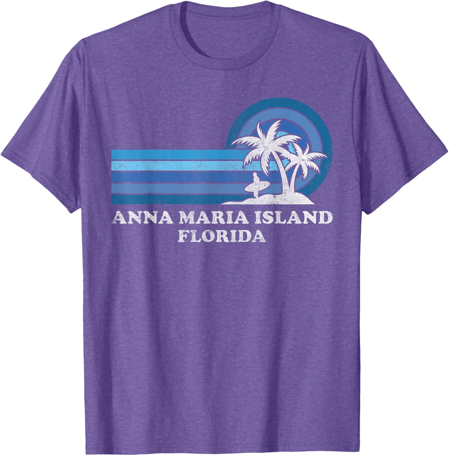 Vintage Anna Maria Island Florida Summer Vacation T-Shirt for Families - 27