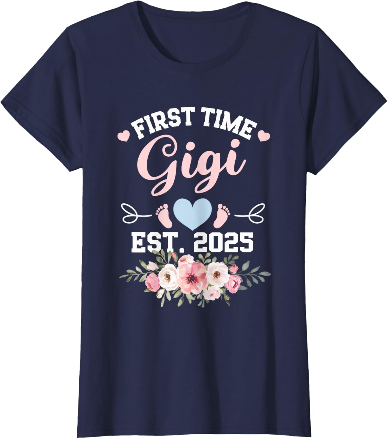 Gigi 2025 Mother's Day T-Shirt for New Moms - Cute Pregnancy Apparel - 14