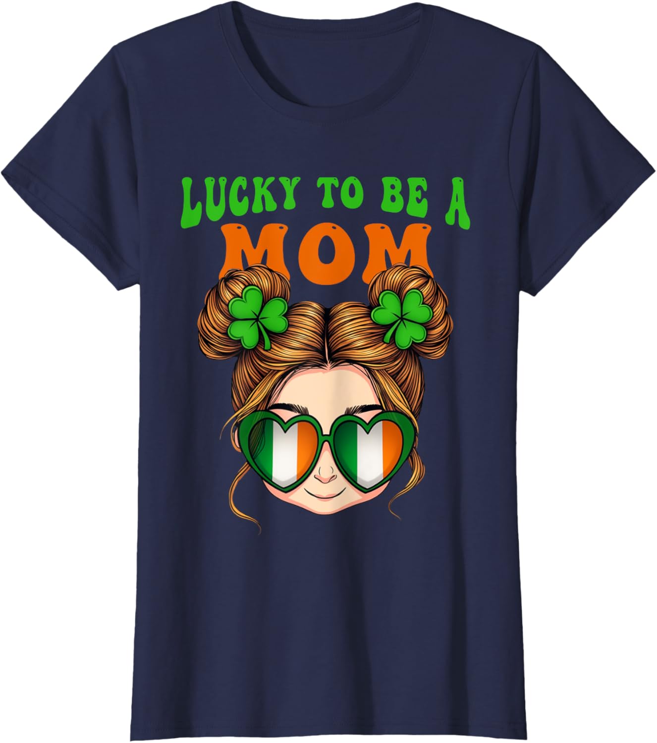 Lucky Irish Baby St. Patrick's Day Pregnancy Mom T-Shirt for Expecting Moms - 5