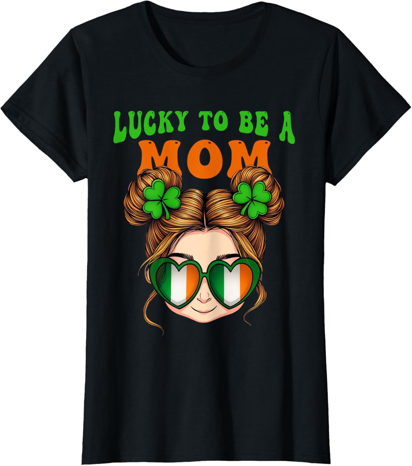 Lucky Irish Baby St. Patrick's Day Pregnancy Mom T-Shirt for Expecting Moms - 7