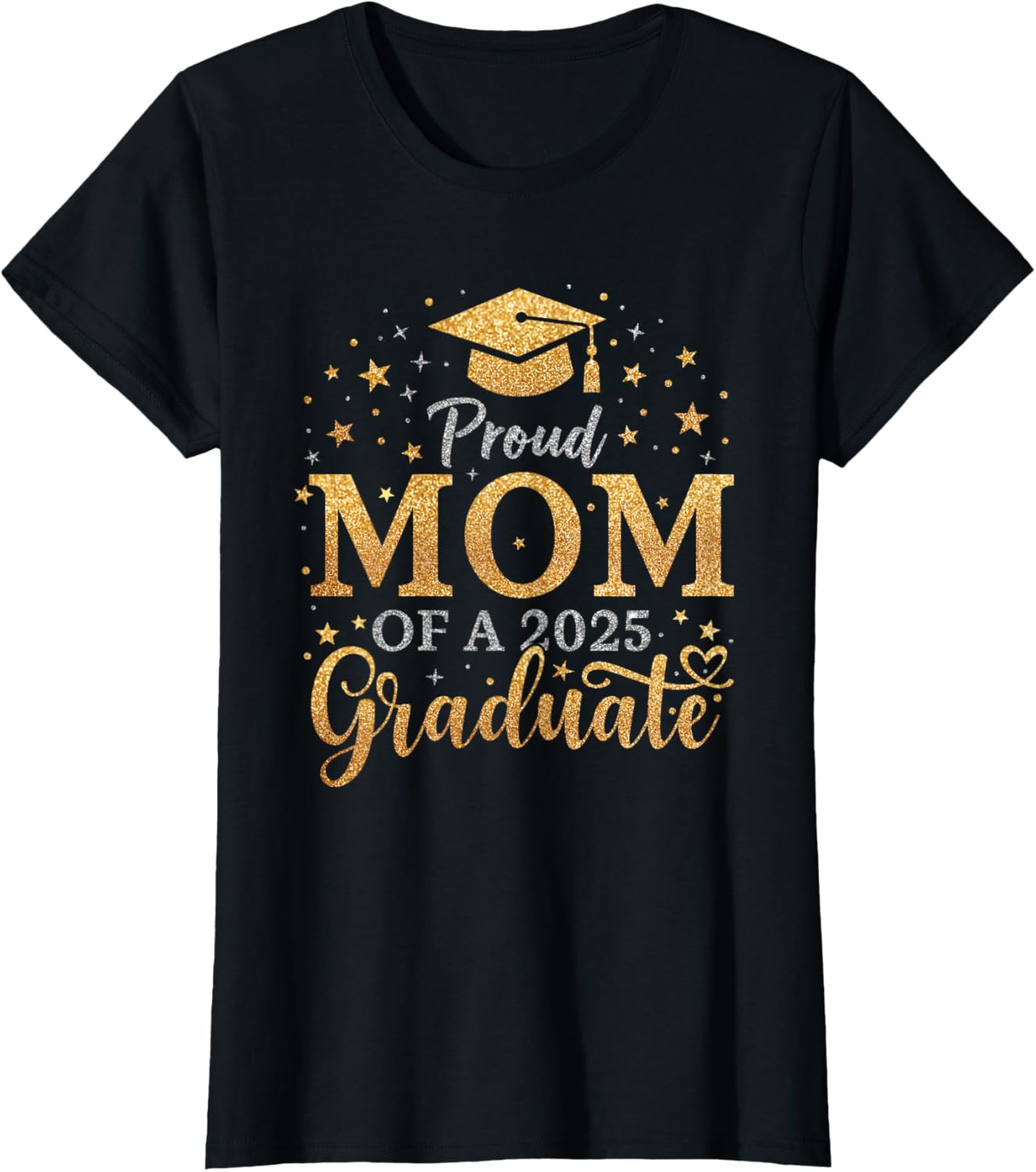 Funny Senior Mom of Class of 2025 Graduate T-Shirt for Proud Moms - 7
