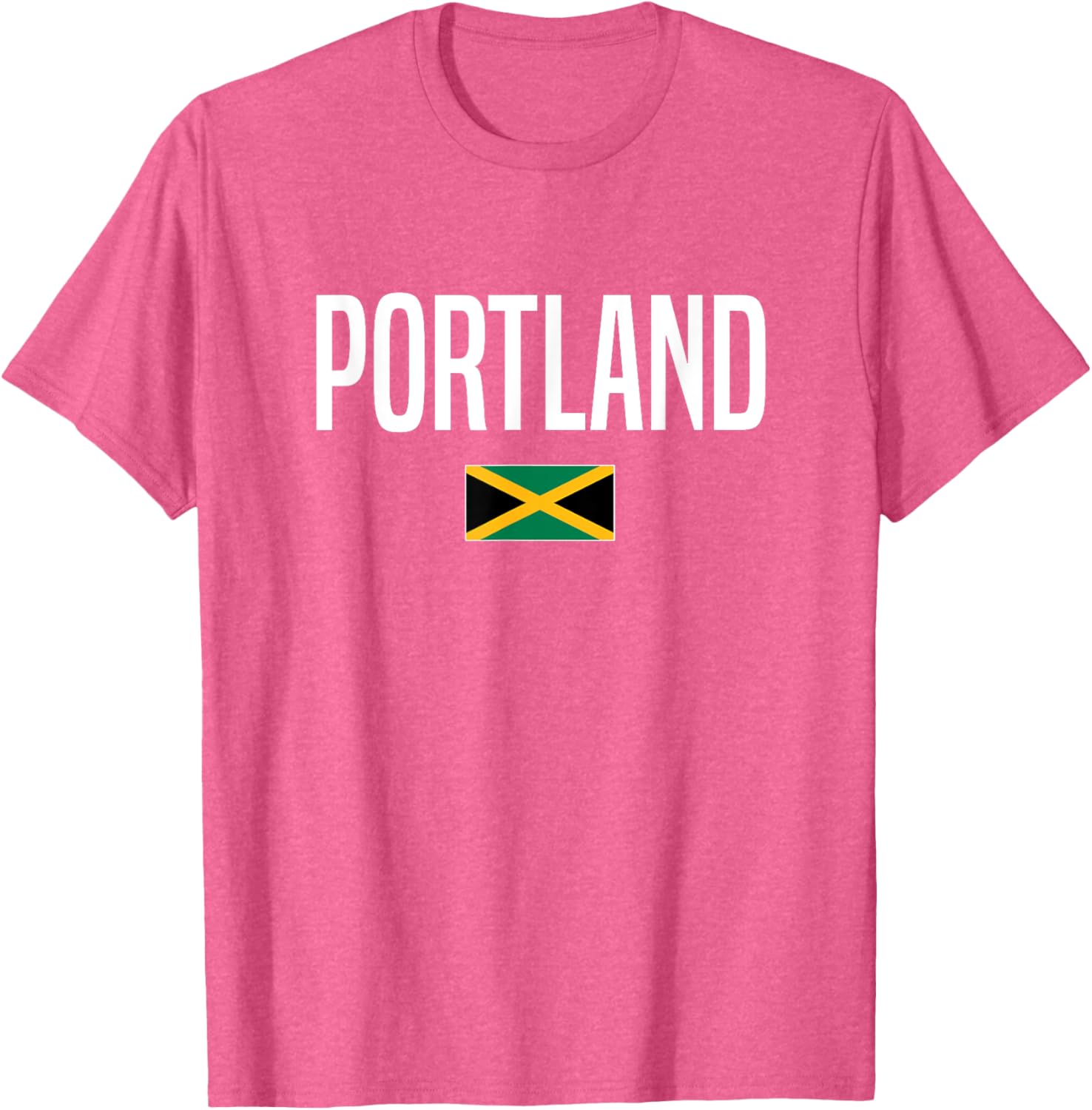 Portland Jamaica T-Shirt for Men and Women - Stylish Island Vacation Wear - 24