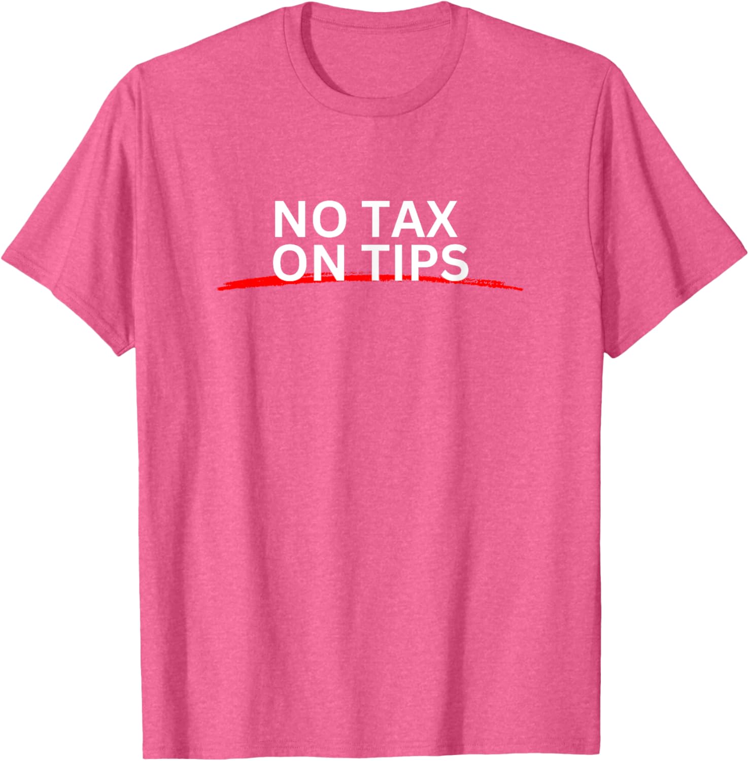 Tax Season No Tax On Tips T-Shirt for Fun and Casual Wear - 29