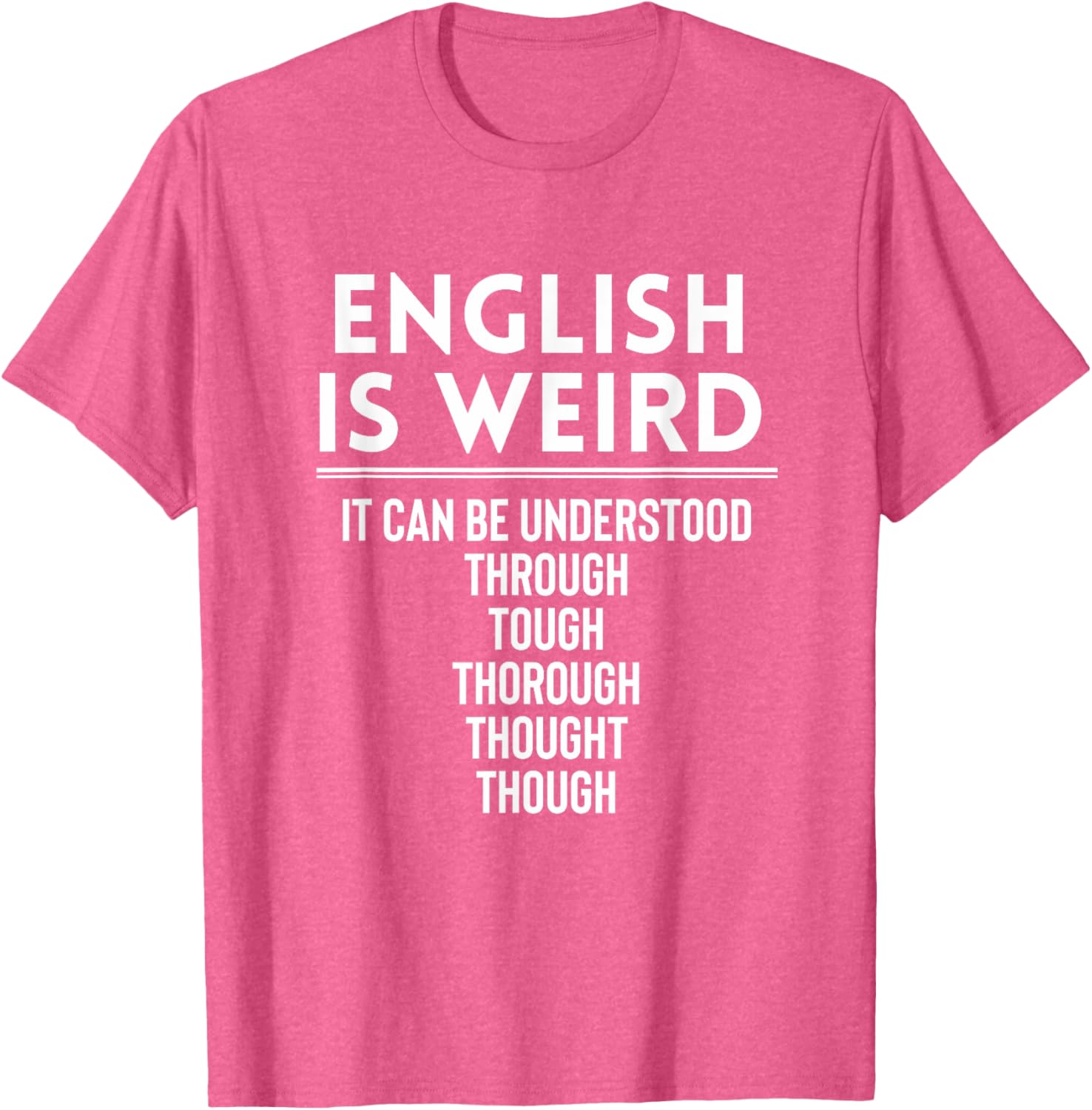 Funny Grammar T-Shirt for English Teachers - Perfect Back to School Gift - 13