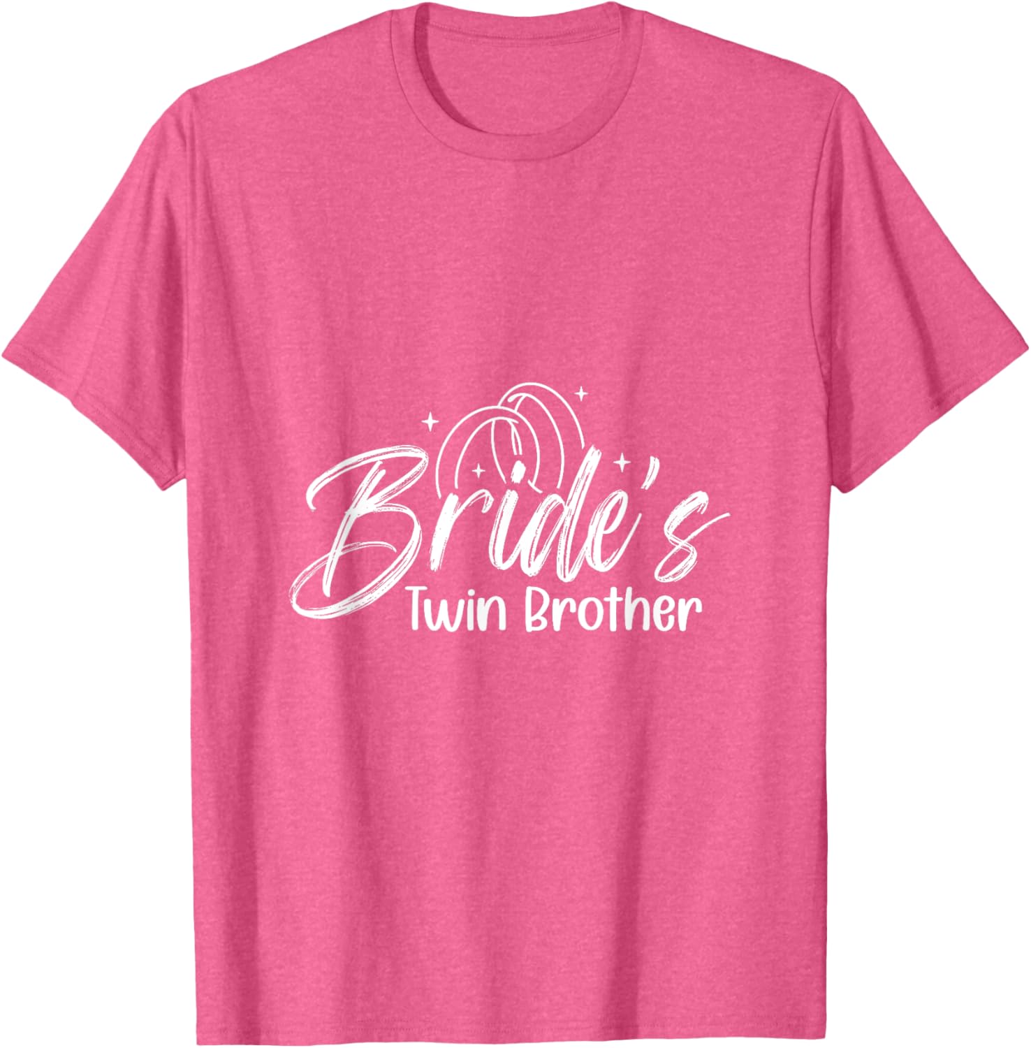 Bride's Twin Brother T-Shirt: Fun Fashion for Wedding Celebrations - 3