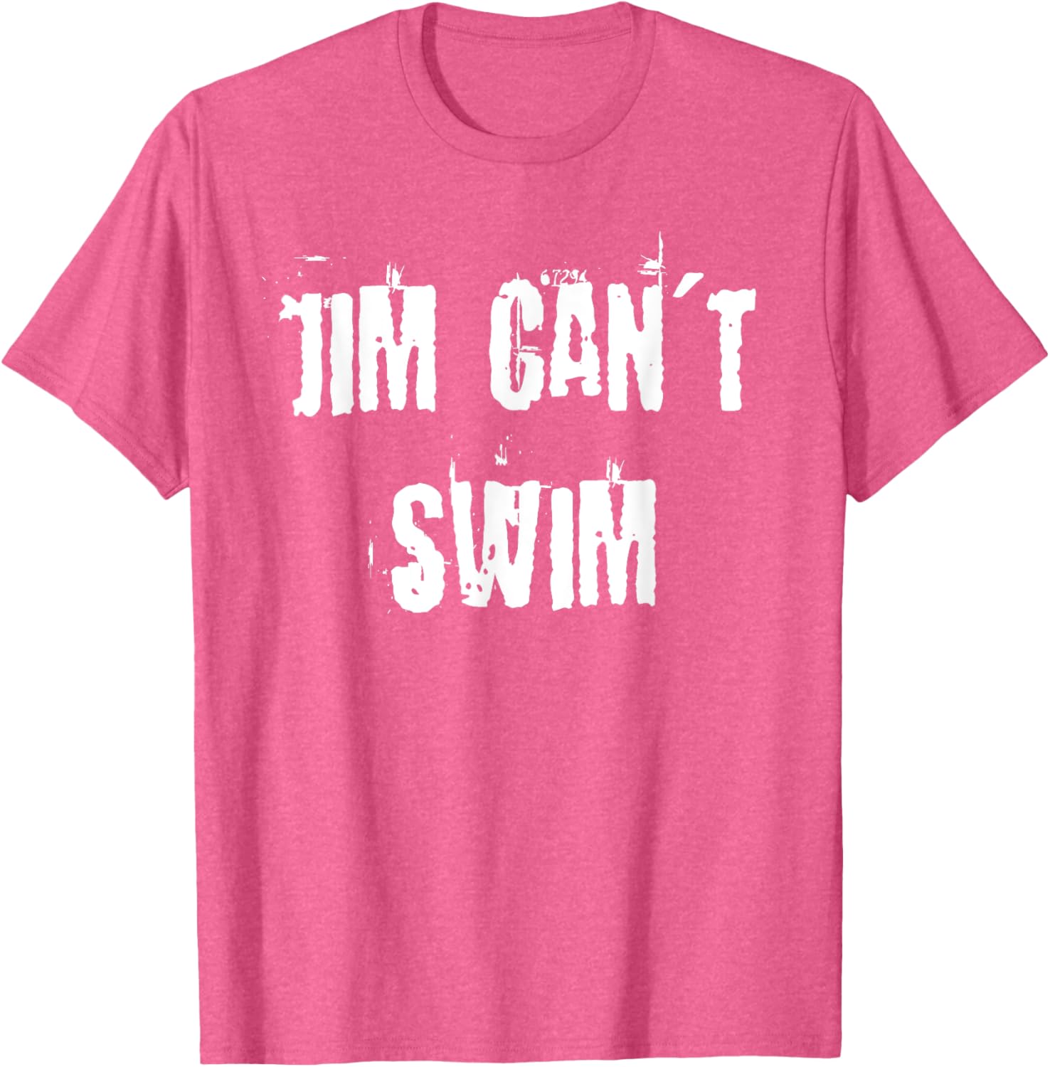 Jim Can't Swim T-Shirt for Fun Style in Clothing and Accessories - 7
