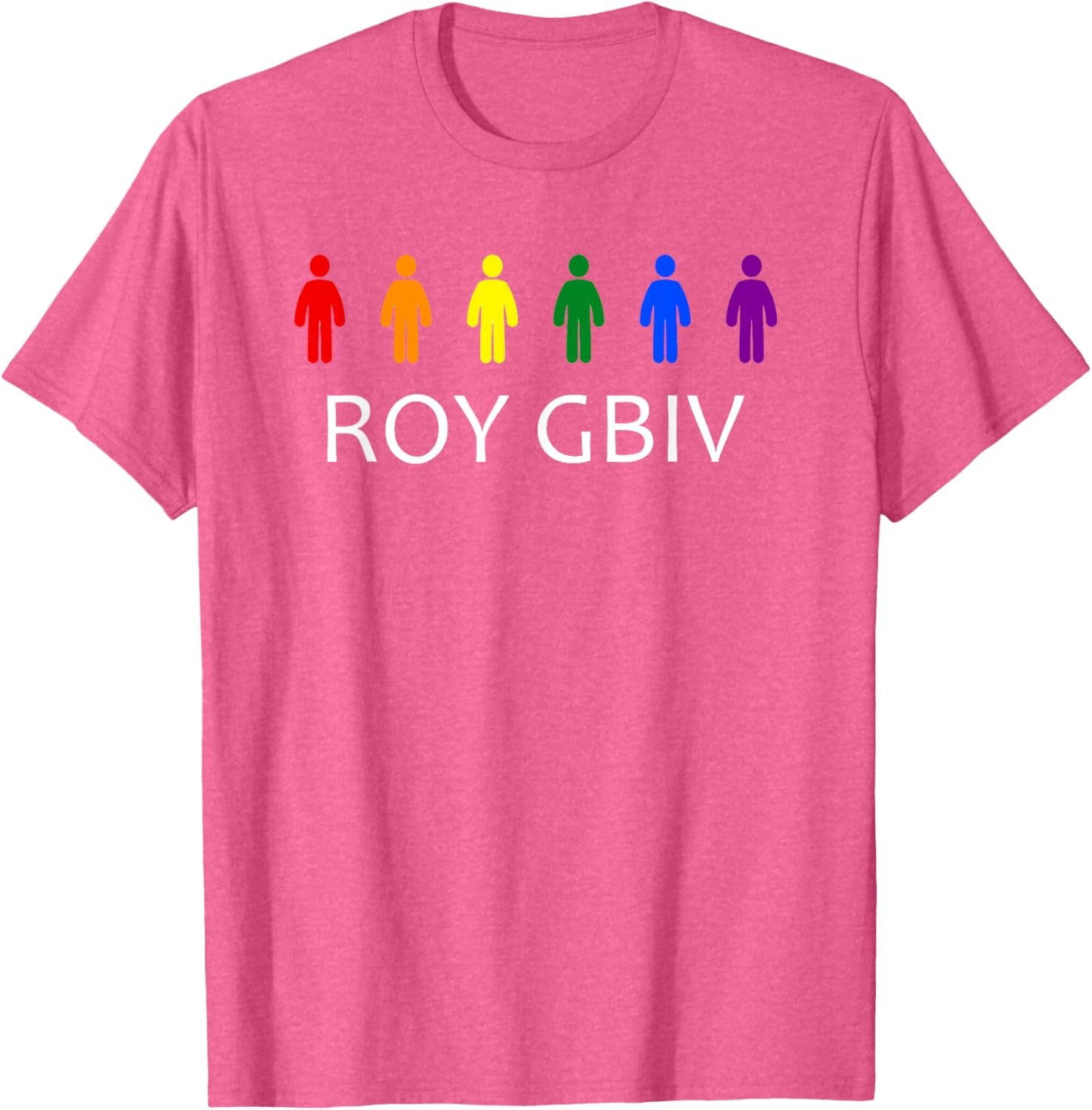 Roy Gbiv Color Spectrum T-Shirt for Vibrant Fashion Lovers - 17