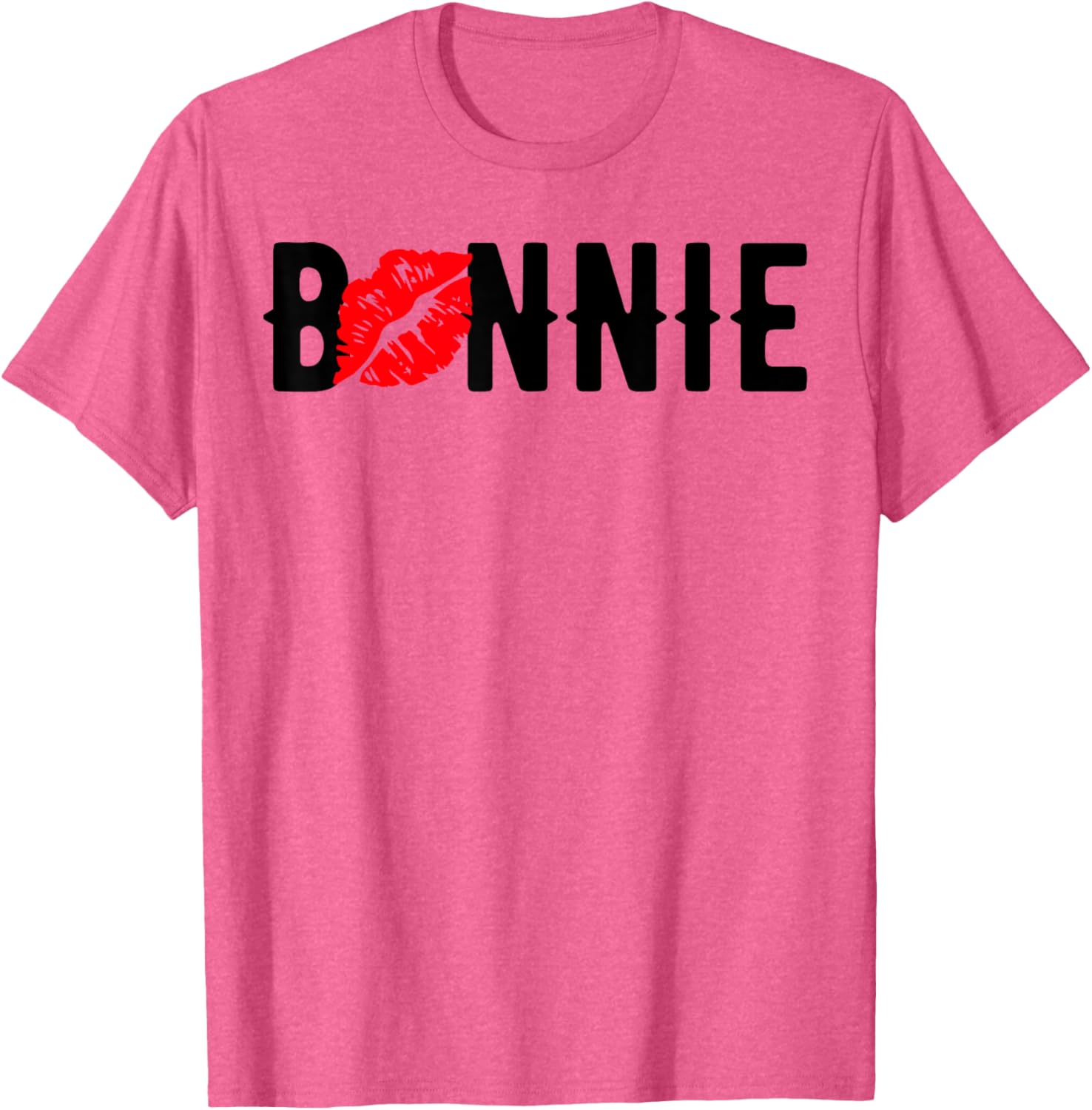 Valentine's Bonnie and Clyde Matching Couple T-Shirts for Love Birds - 3