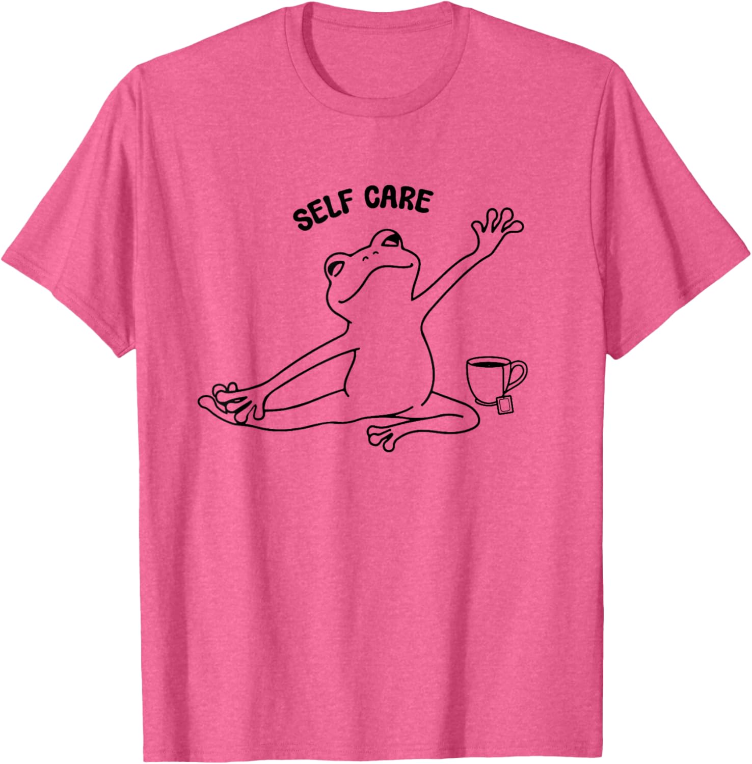 Self Care Frog T-Shirt Fun and Relaxing Apparel for Frog Lovers - 10