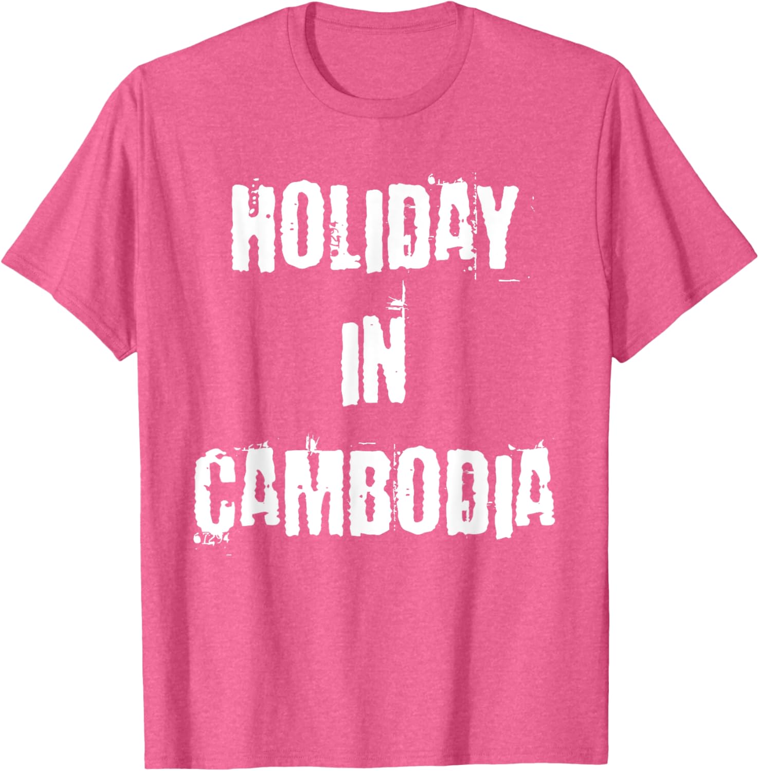 Holiday in Cambodia T-Shirt for Travelers Fashionable Casual Wear - 8
