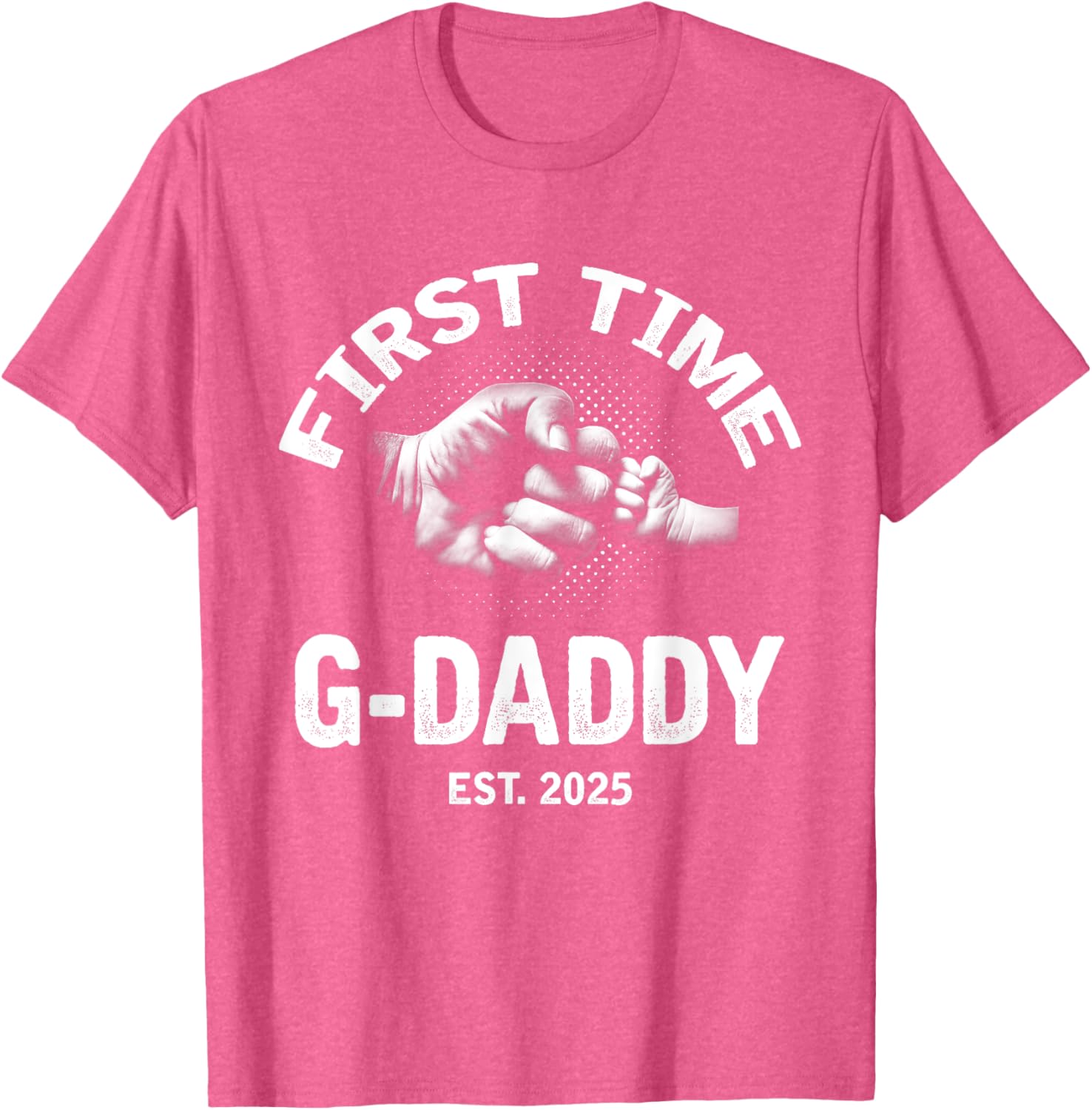First Time G-Daddy 2025 Father's Day Vintage T-Shirt for Proud Dads - 26
