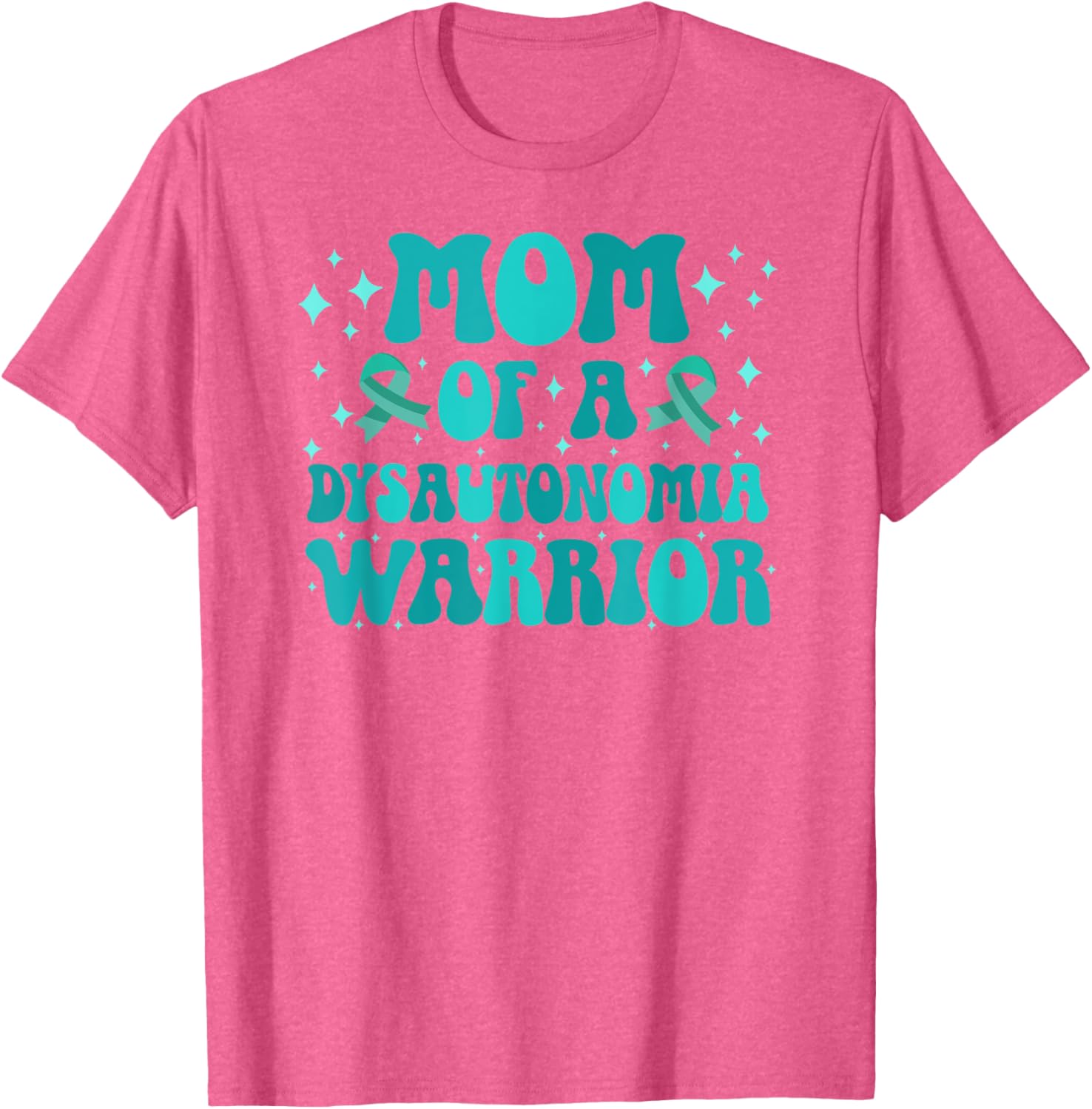 Groovy Dysautonomia Mom T-Shirt for Proud Mothers of Warriors - 11