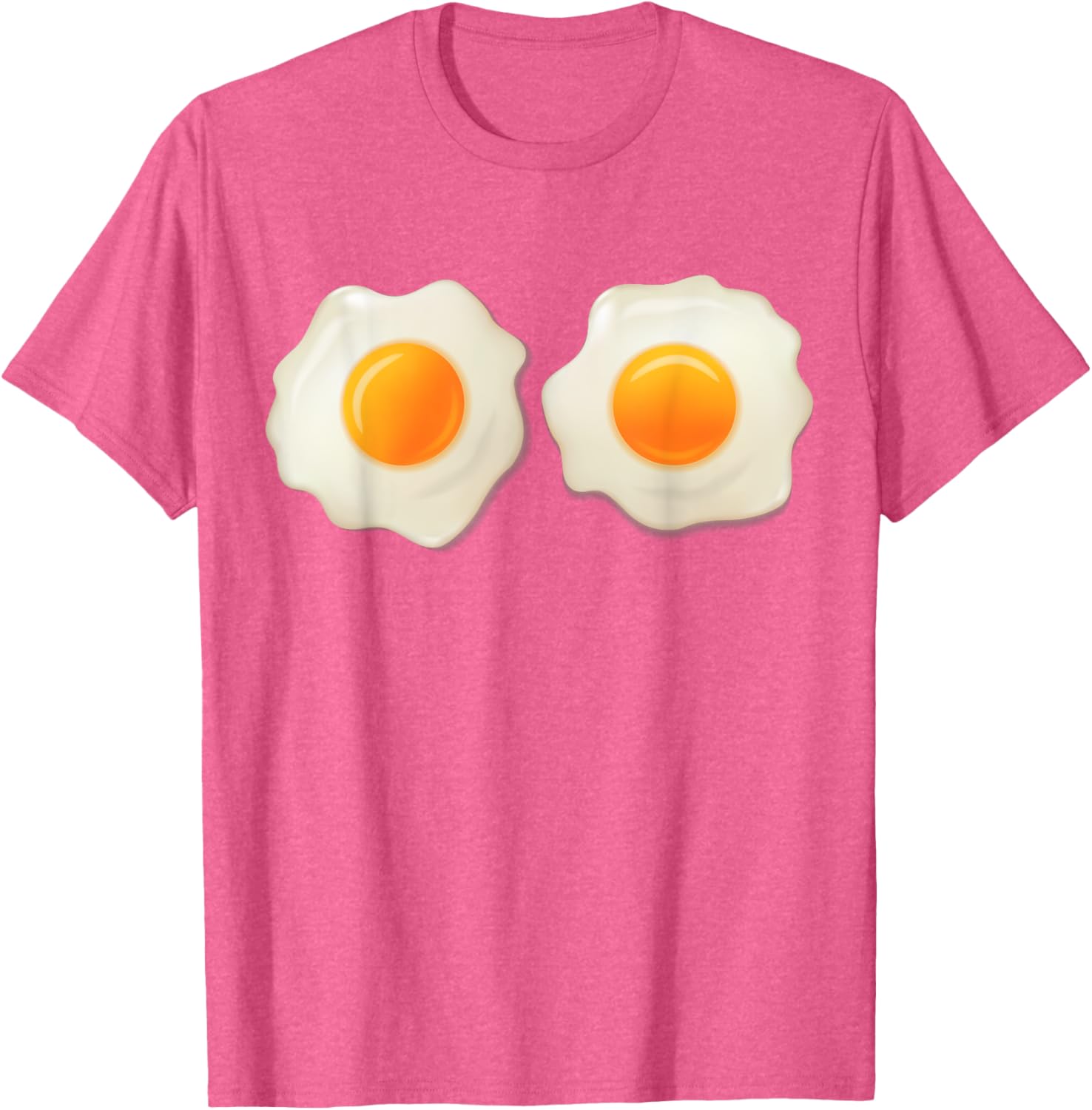Double Fried Eggs Sunny Side Up T-Shirt for Food Lovers and Fun Apparel - 27