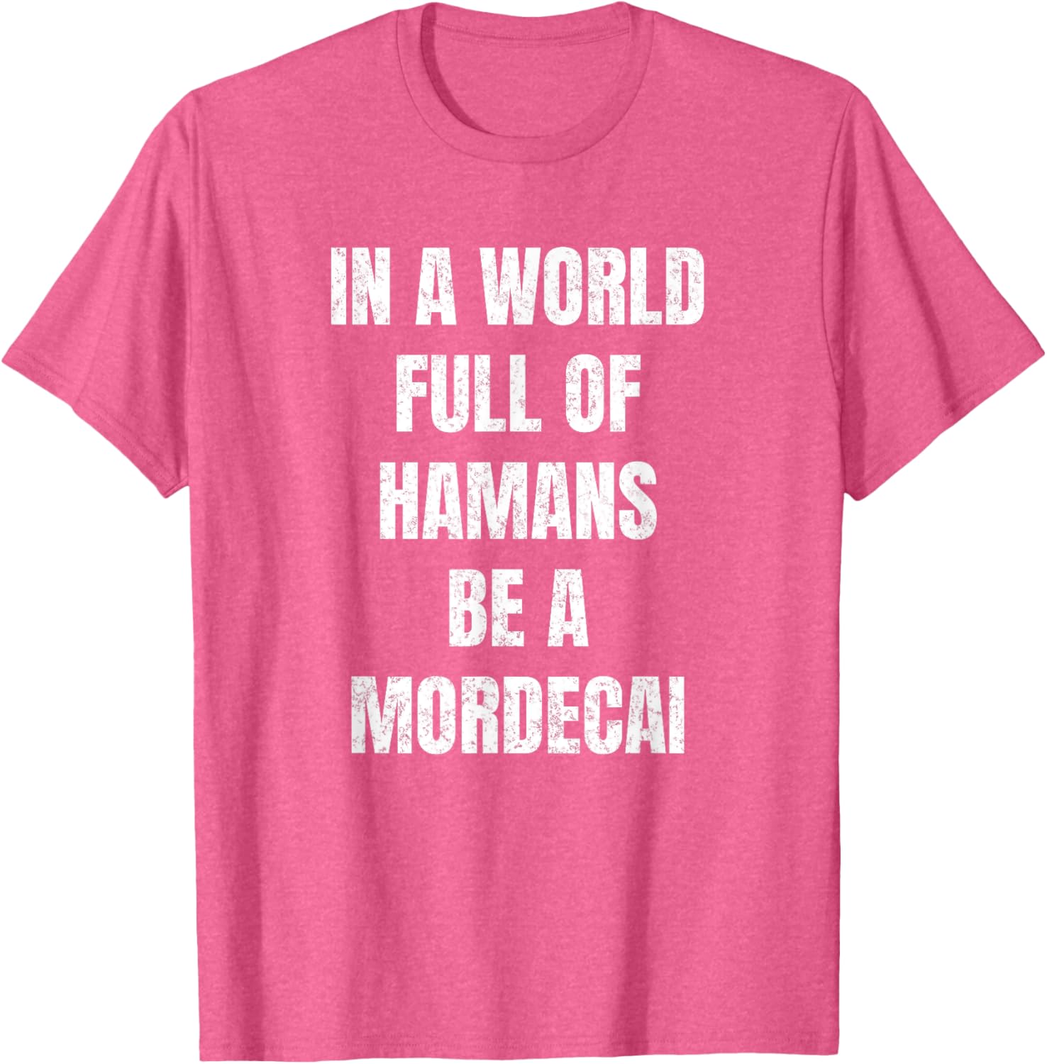 Funny Purim Haman Mordecai Costume T-Shirt for Jewish Celebration Fun - 19