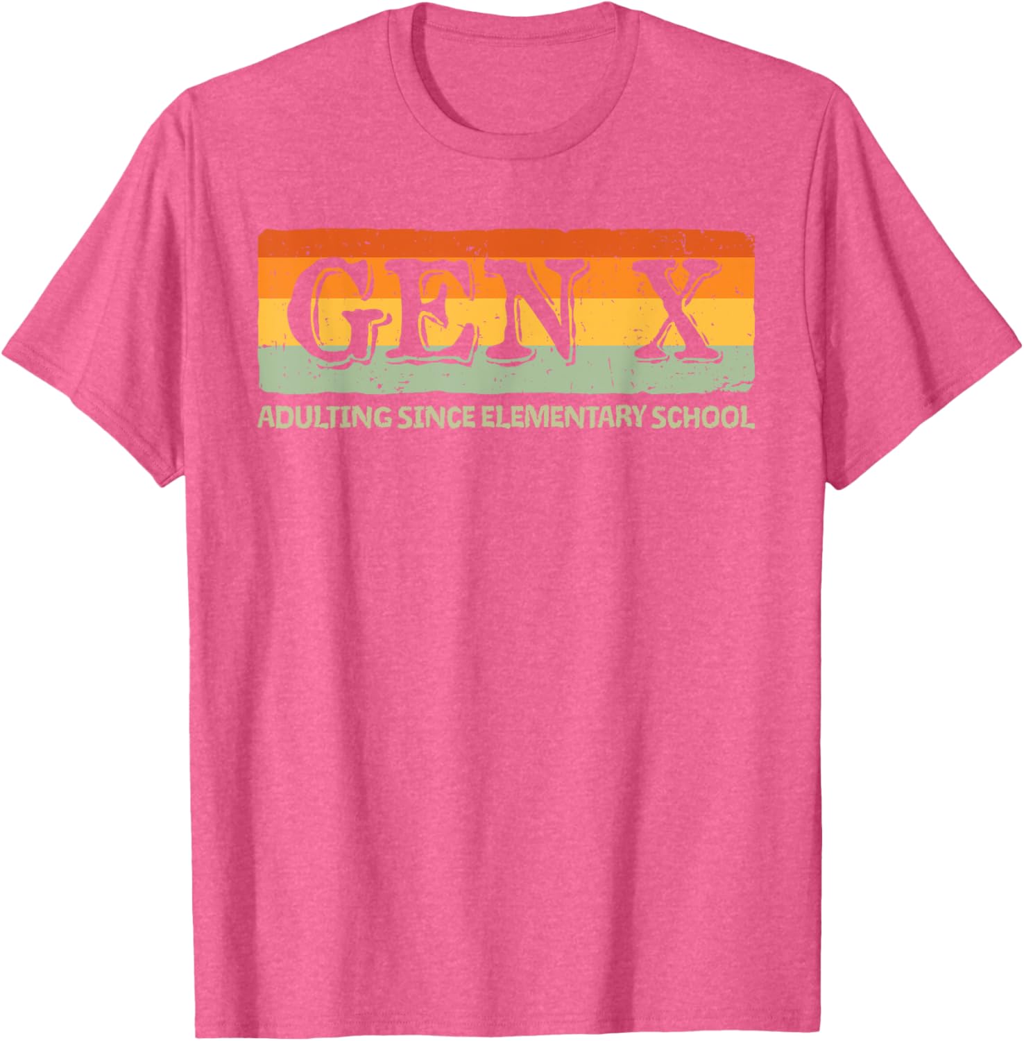 Gen X Adulting Since Elementary School T-Shirt for Nostalgic Style - 5