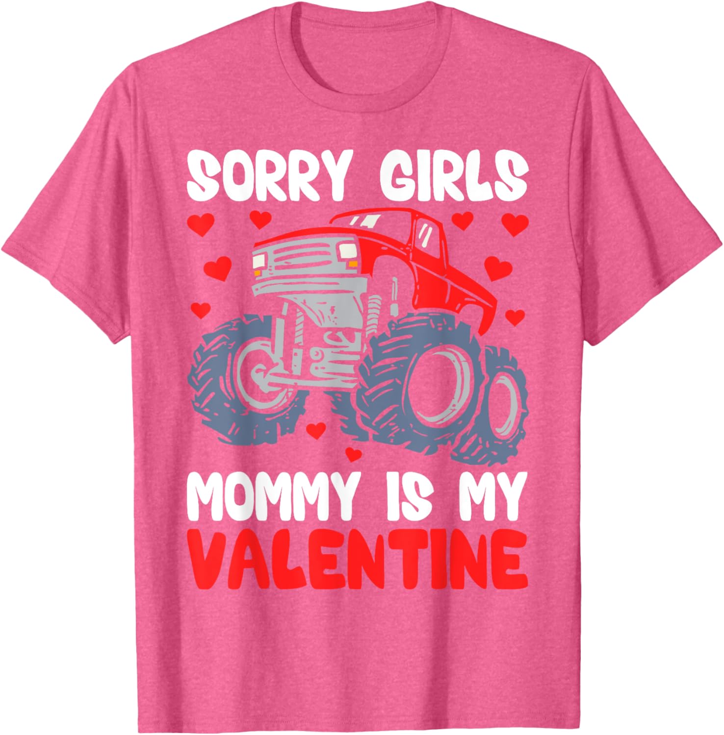 Sorry Girls Mommy Is My Valentine Boys Kids T-Shirt for Valentine's Day - 4