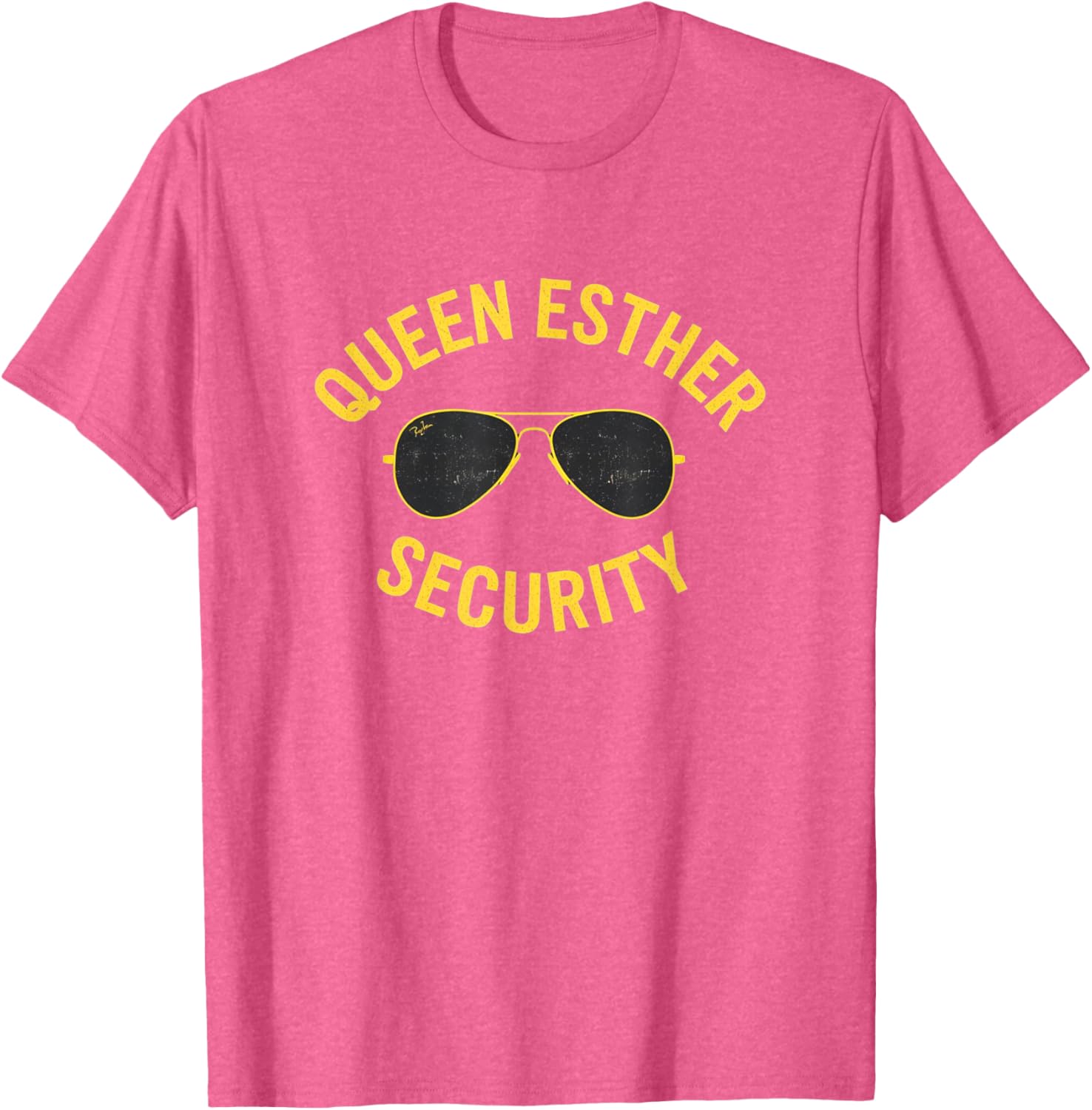 Funny Queen Esther Security T-Shirt for Purim Parties and Celebrations - 2